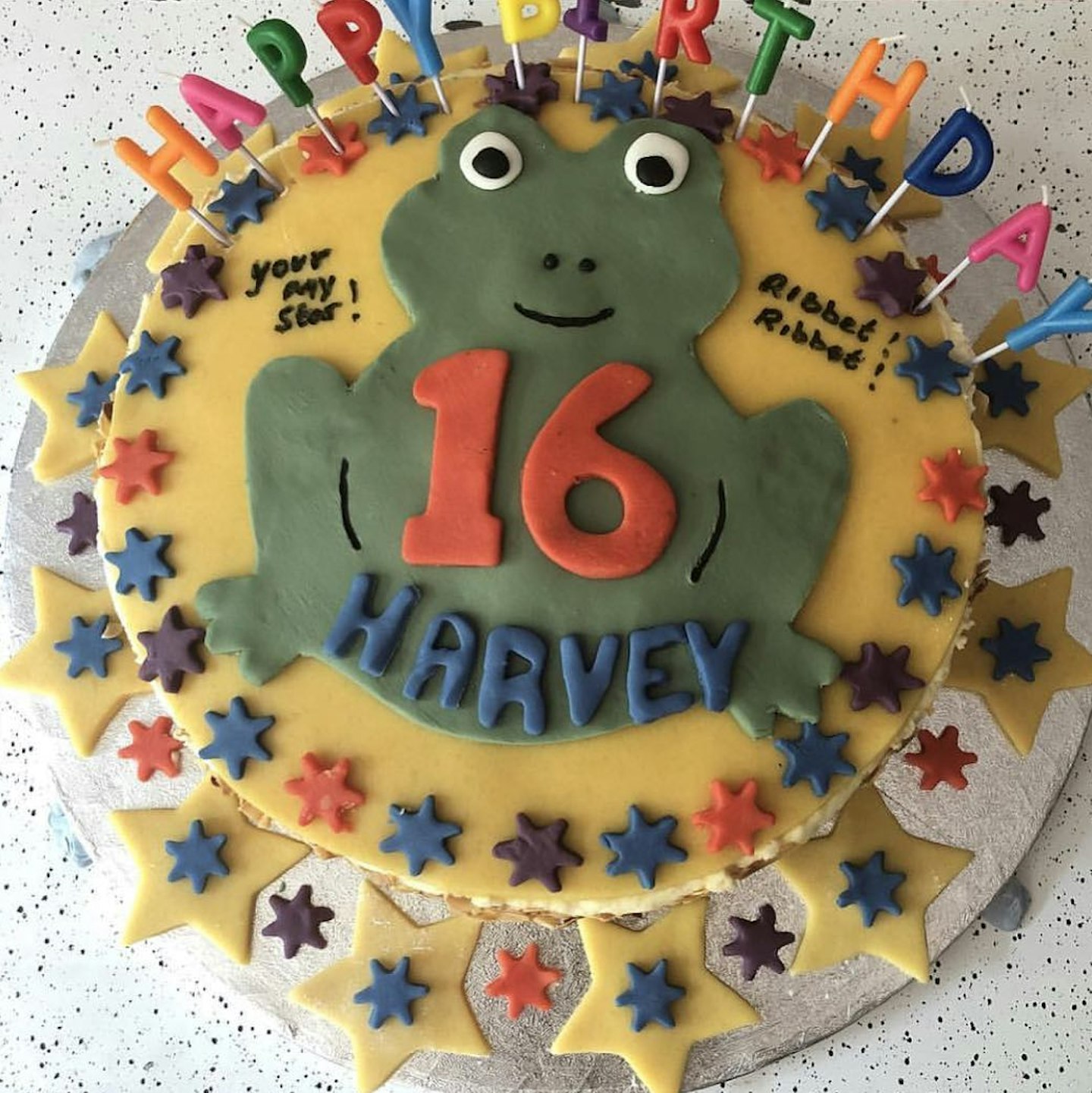 Harvey Price birthday cake