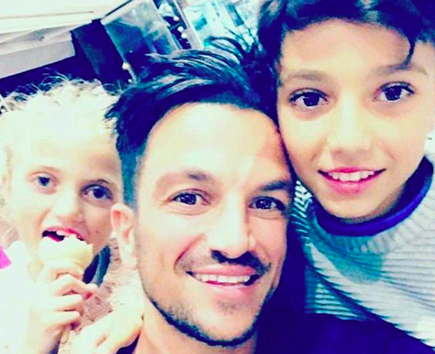 Peter Andre Fathers day