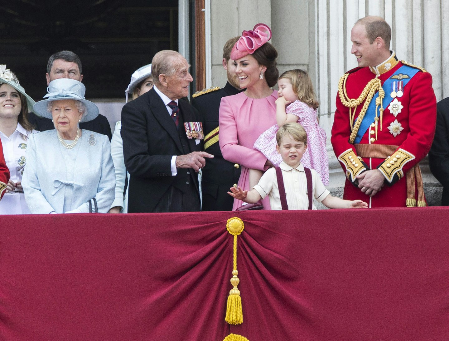 trooping the colour