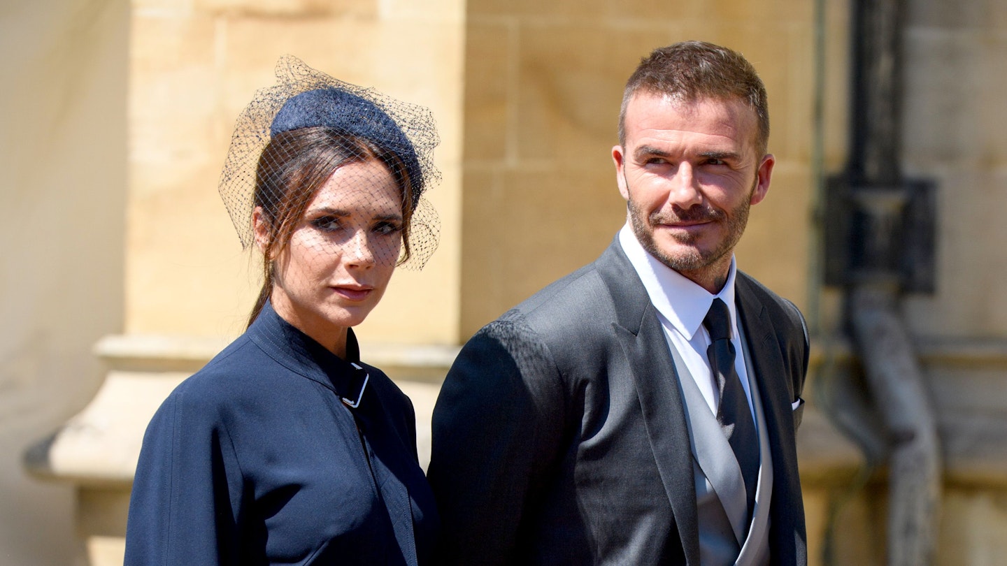 Victoria and David Beckham royal wedding