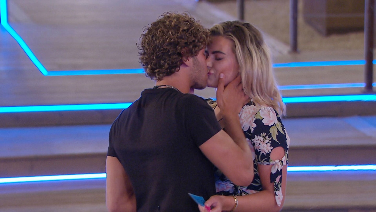 Eyal snogs Megan