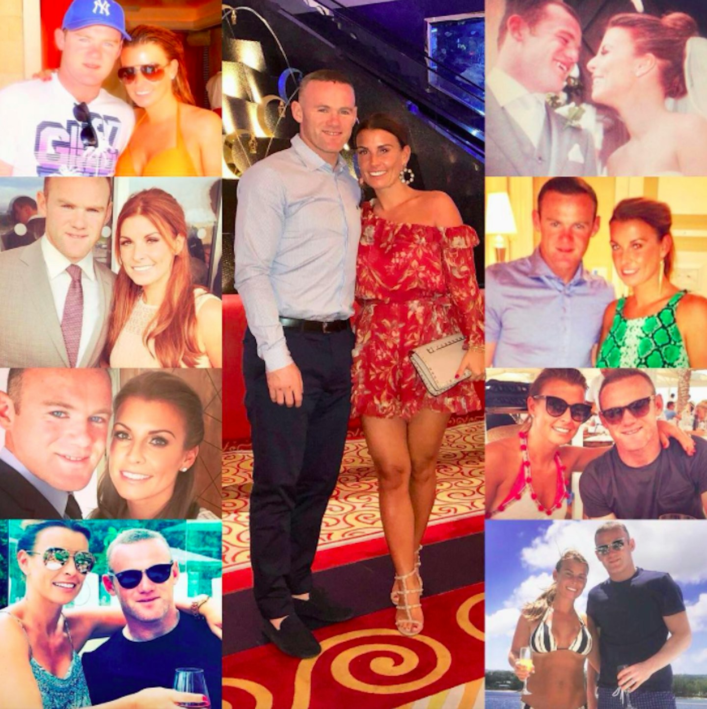 Coleen Rooney and Wayne Rooney