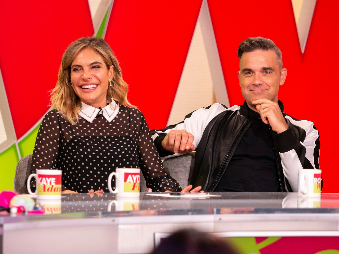 Robbie WIlliams and Ayda Field