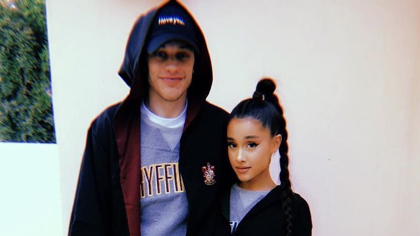 Pete Davidson and Ariana Grande 