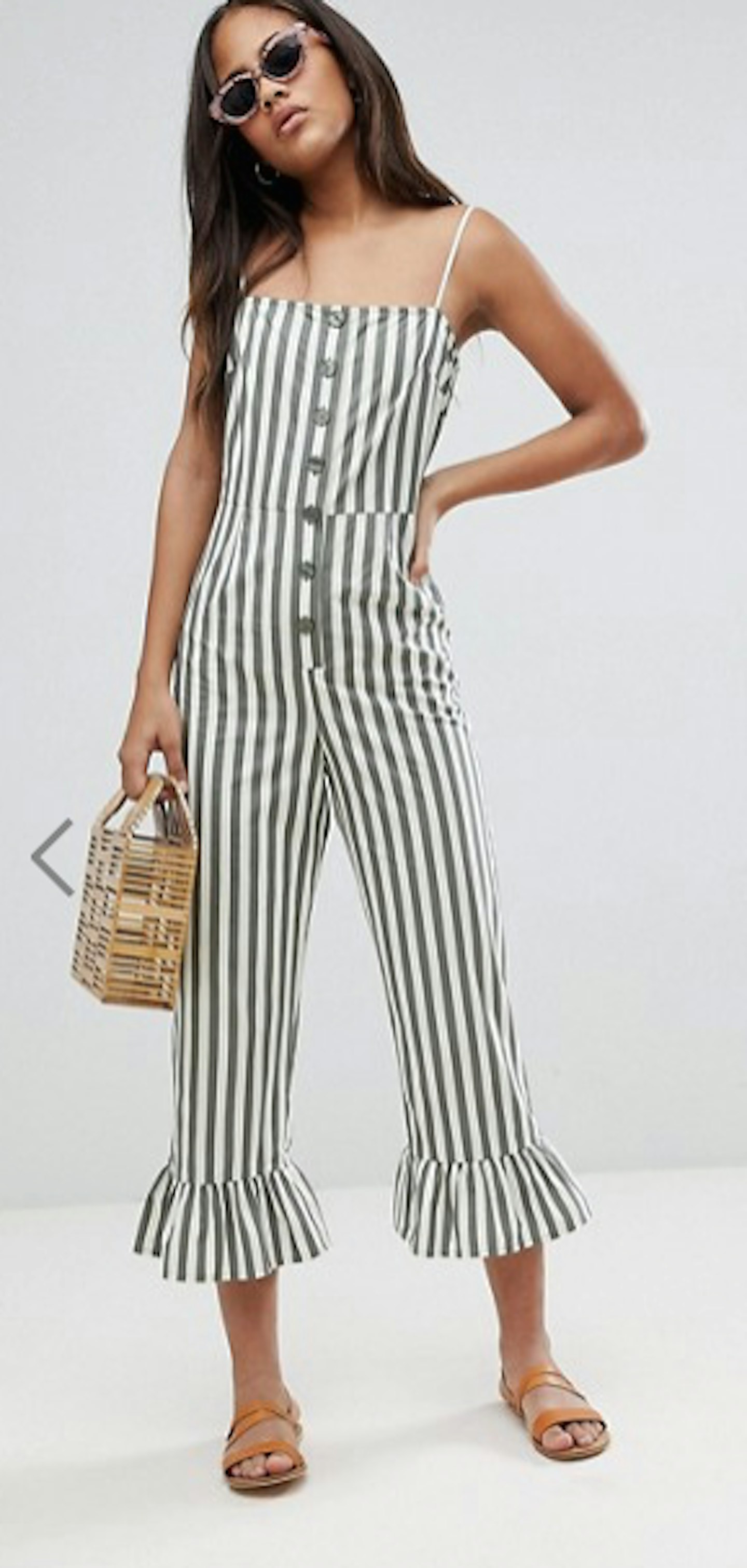 stripe jumpsuit highstreet