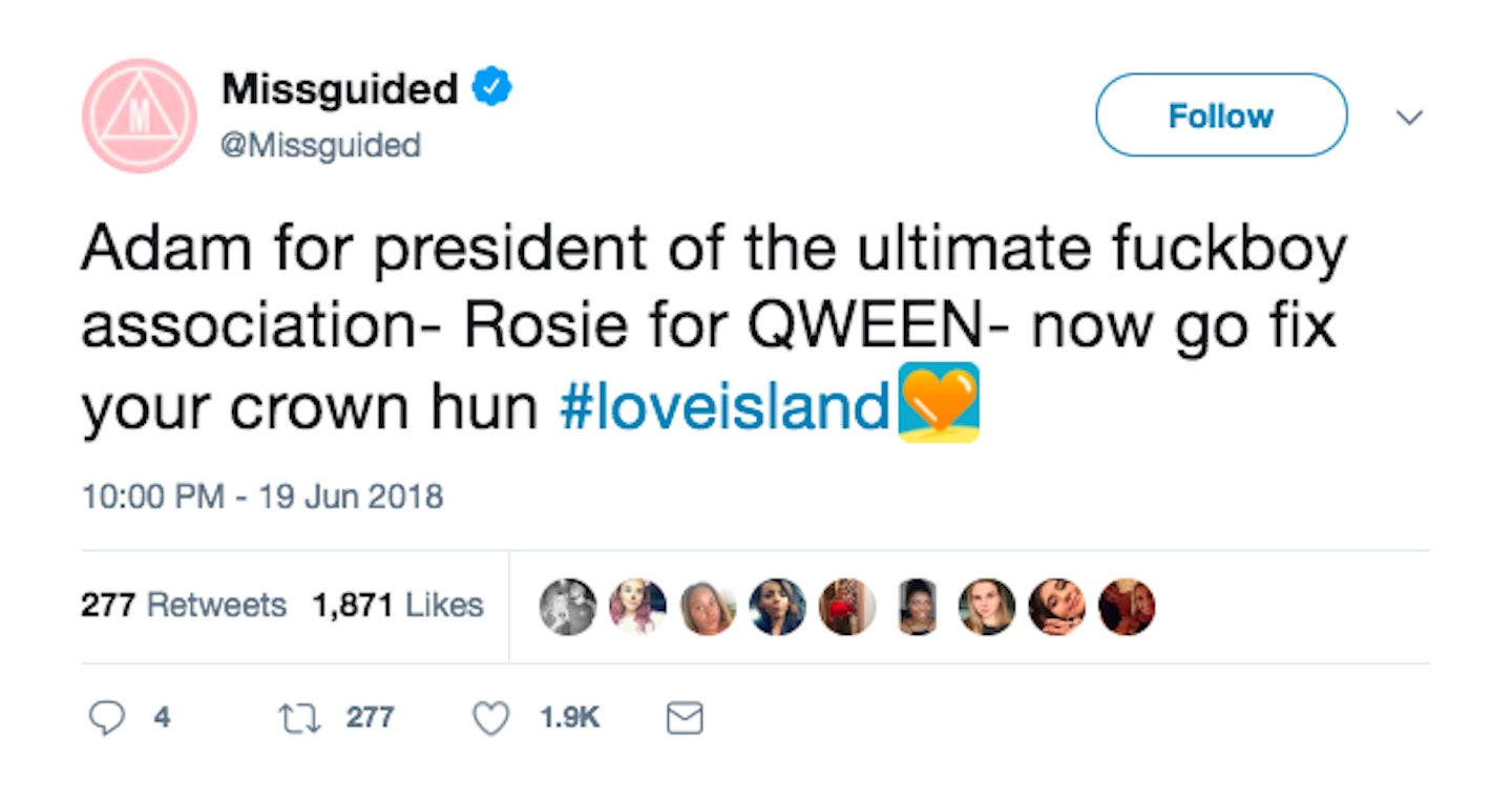 love island 2018 twitter reactions