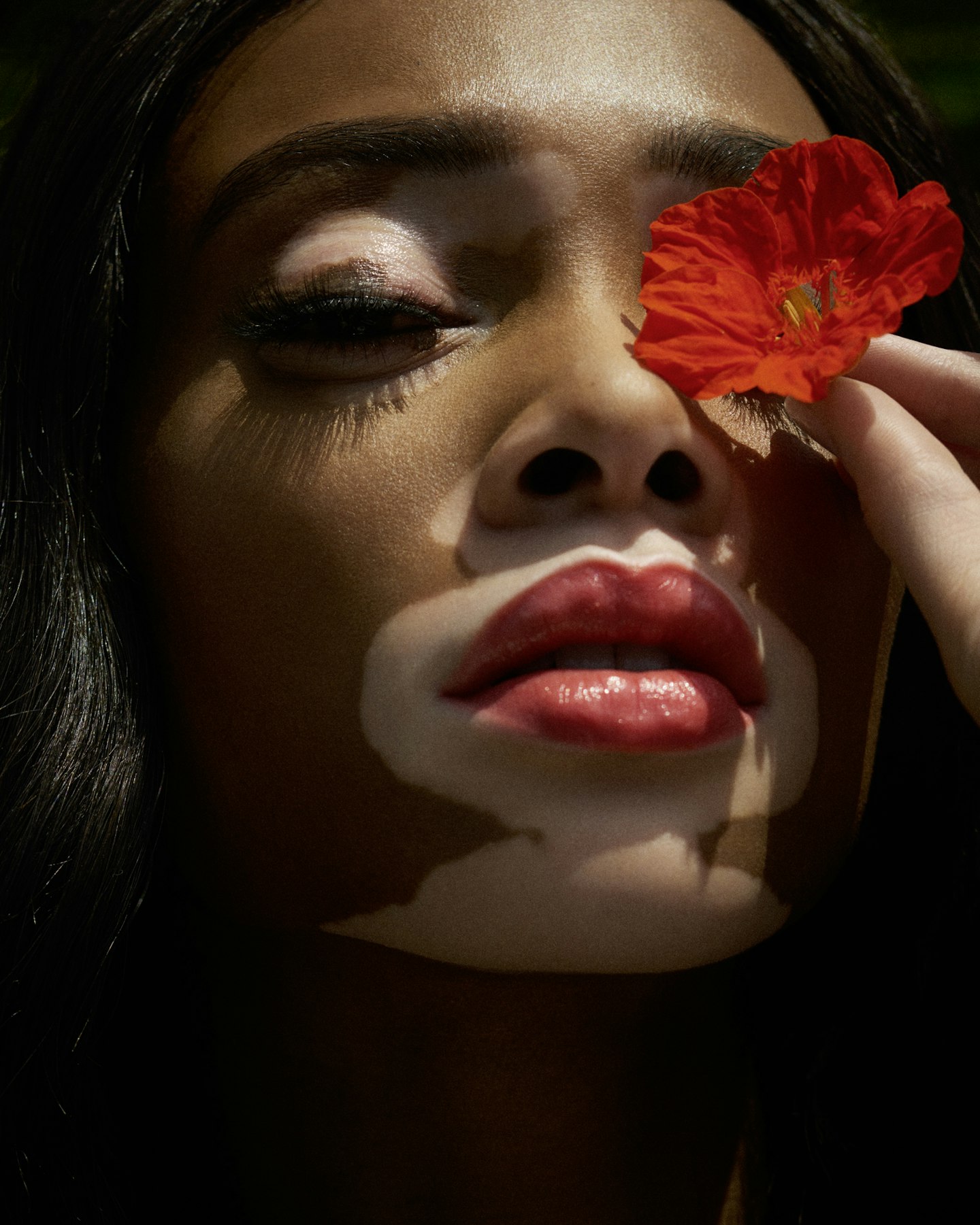winnie harlow beauty makeup