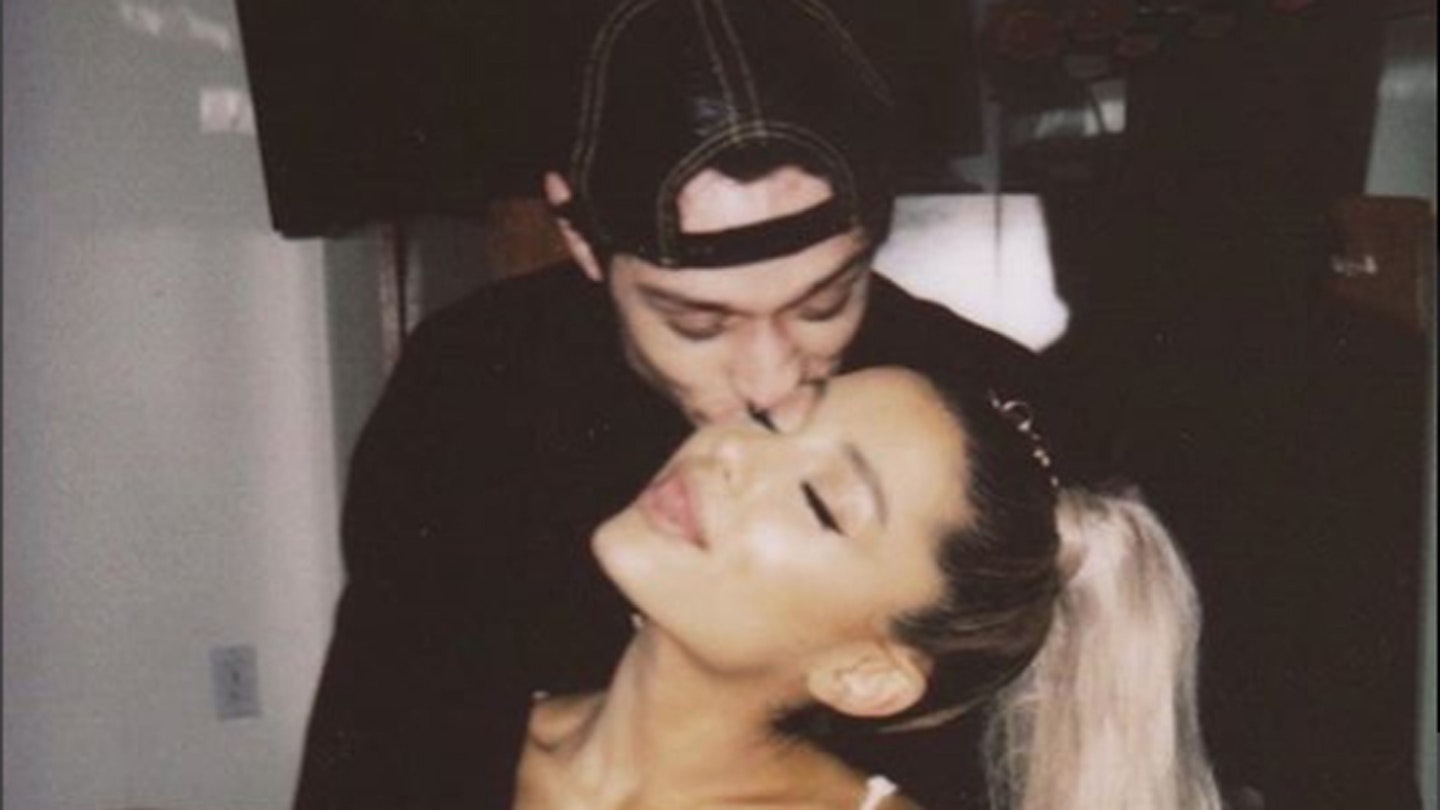 Ariana Grande comforts Pete Davidson after he tweets 'I don't want
