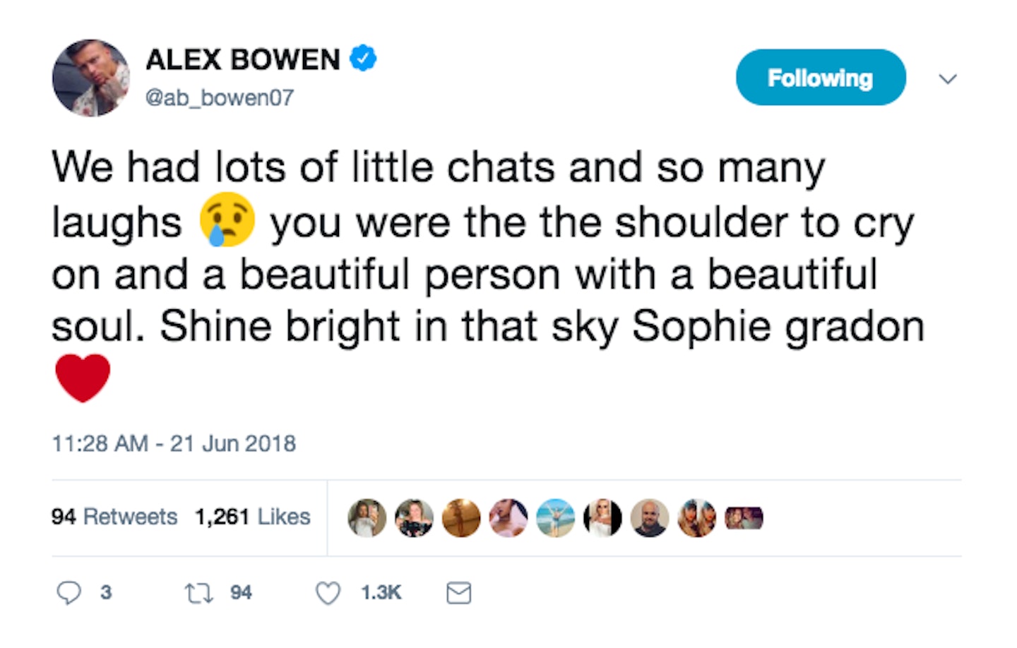 sophie gradon