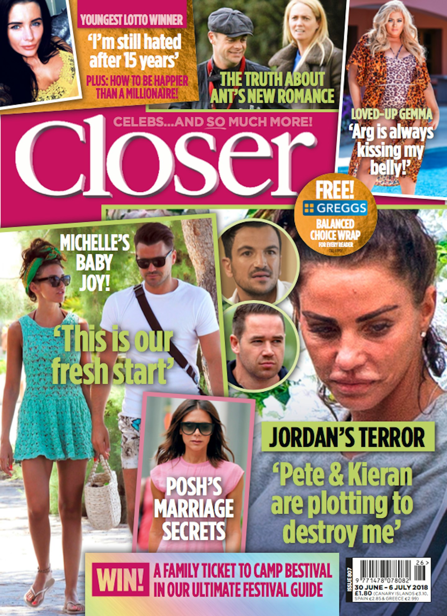 Closer magazine issue 807