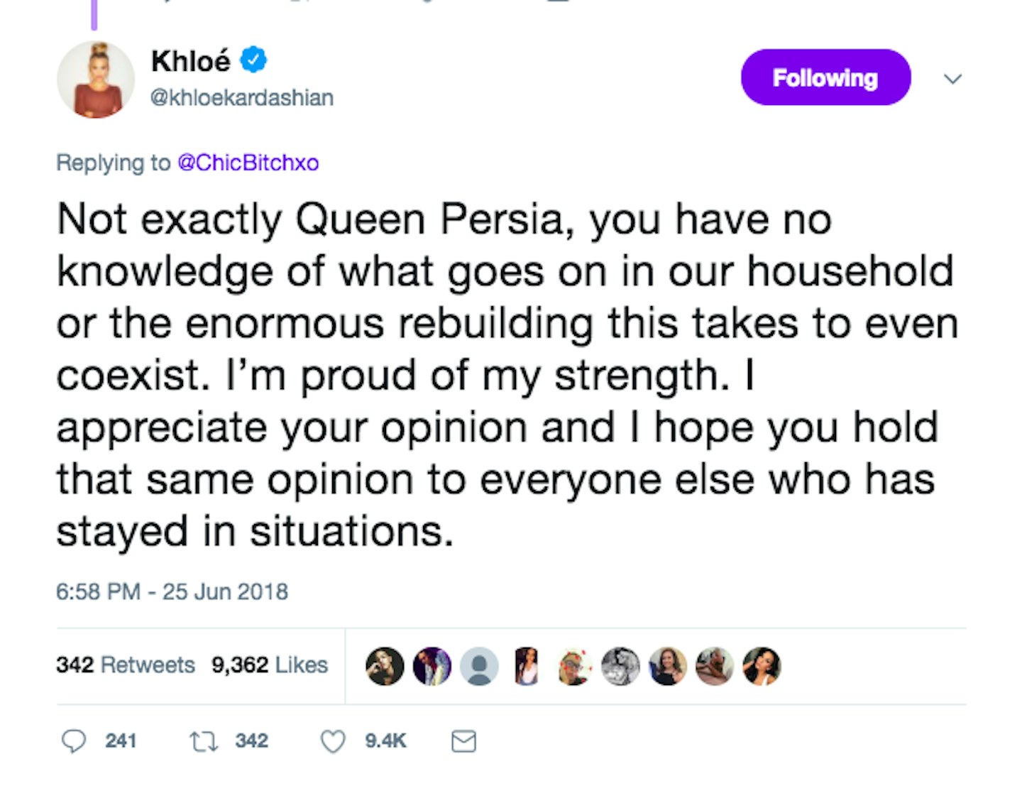 Khloe Kardashian