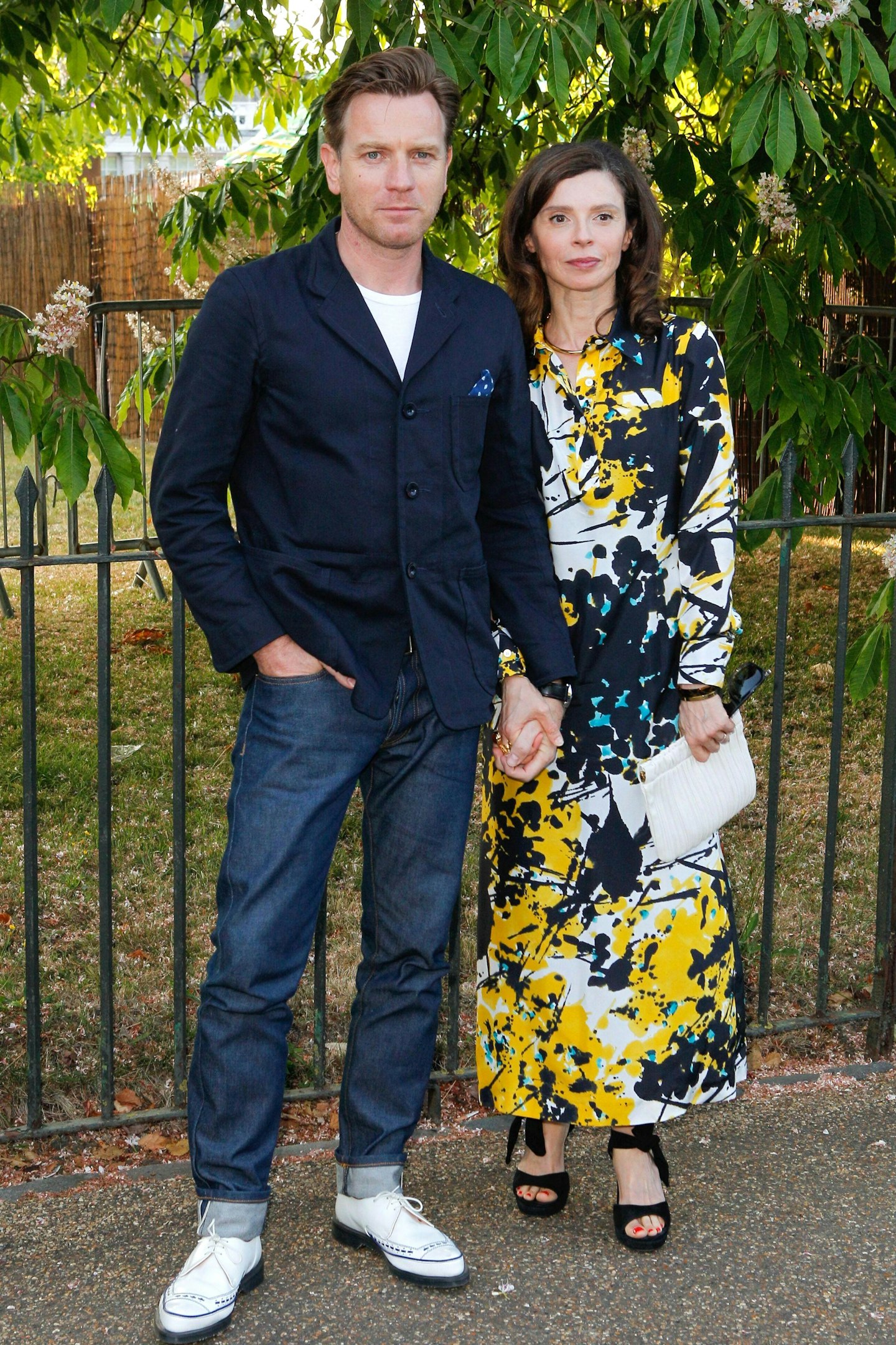 Ewan McGregor and Eve Mavrakis