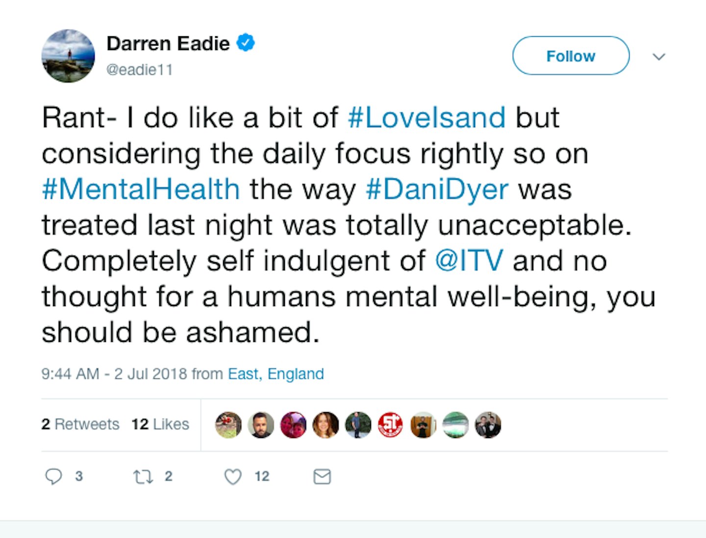 love island reaction 6