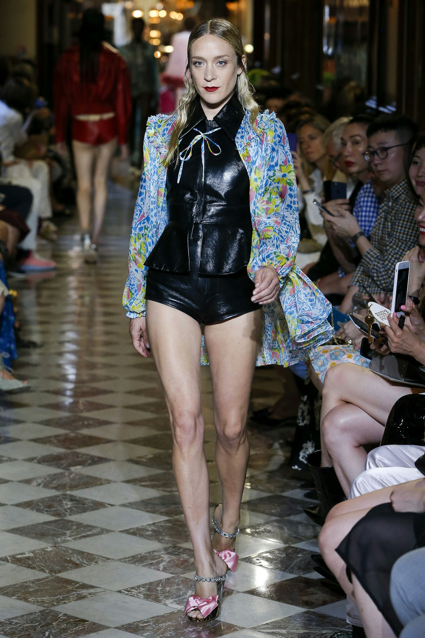 miu miu resort catwalk runway fashion celebrities