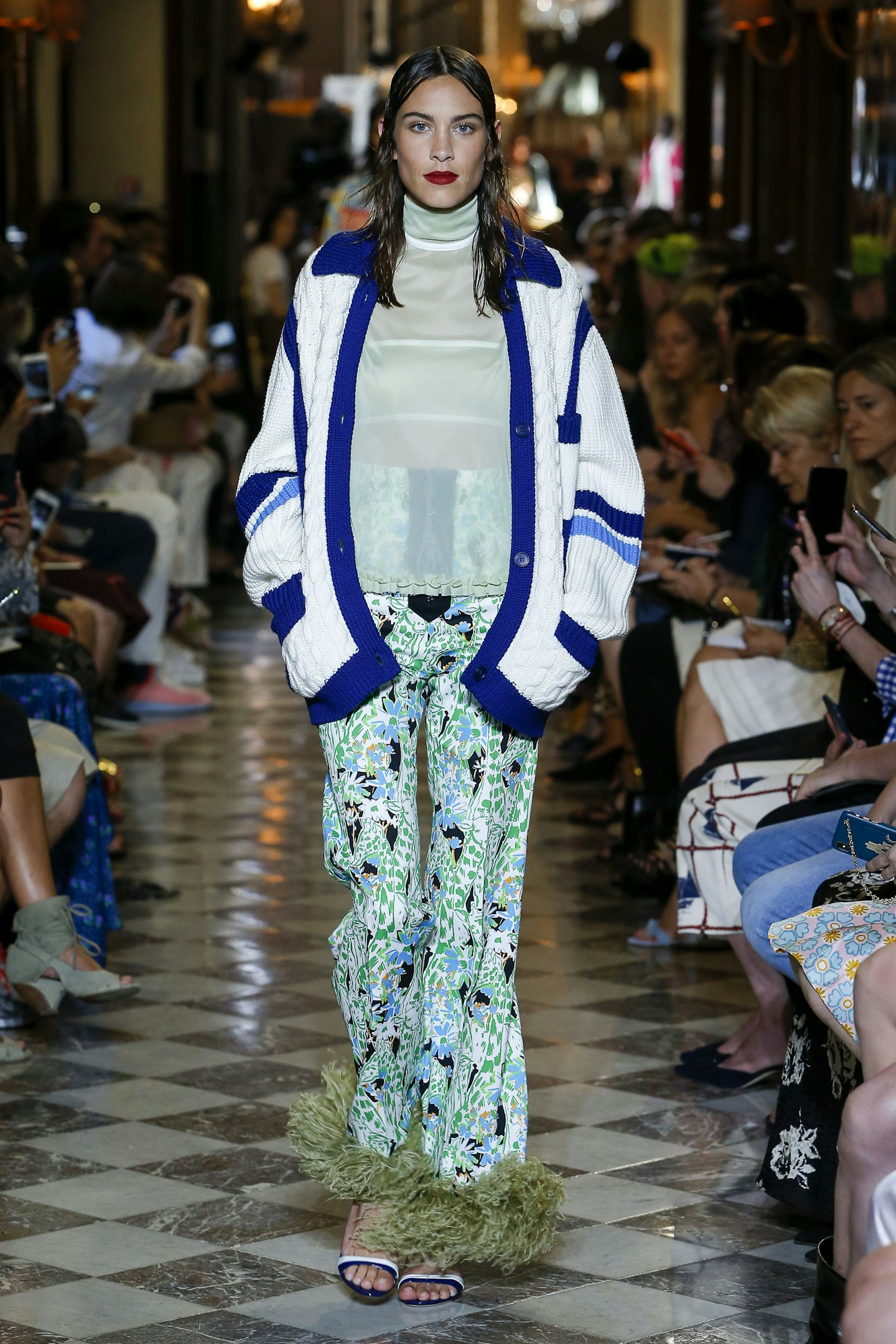 miu miu resort catwalk runway fashion celebrities