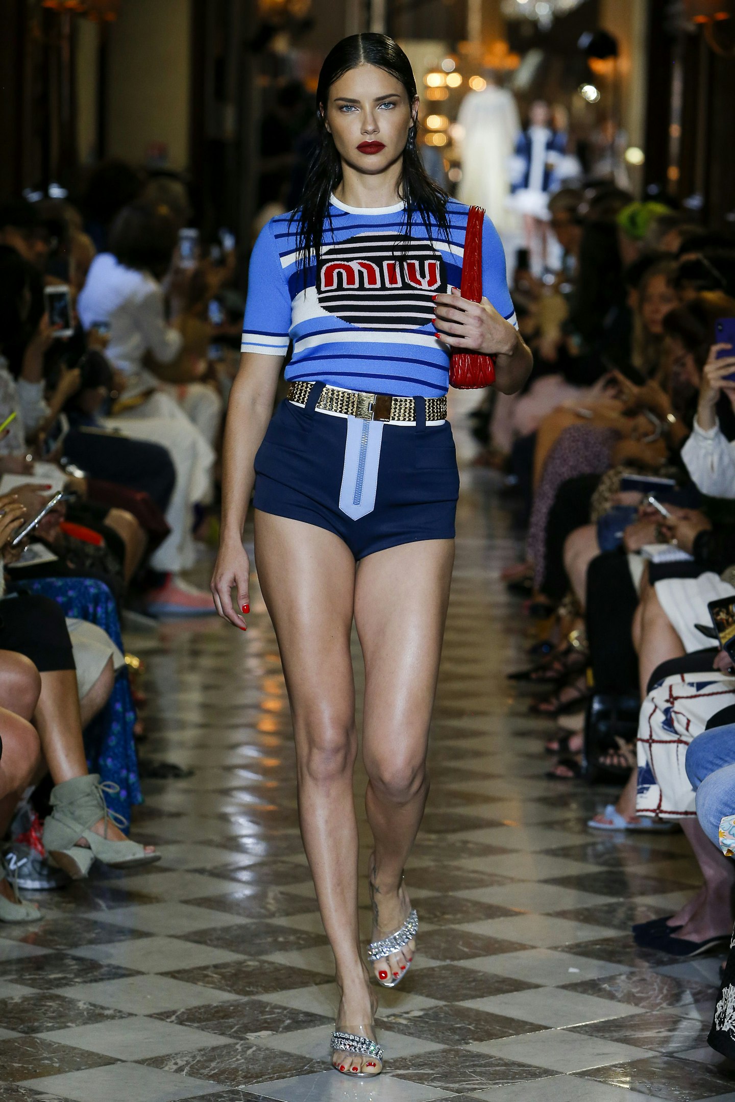 miu miu resort catwalk runway fashion celebrities