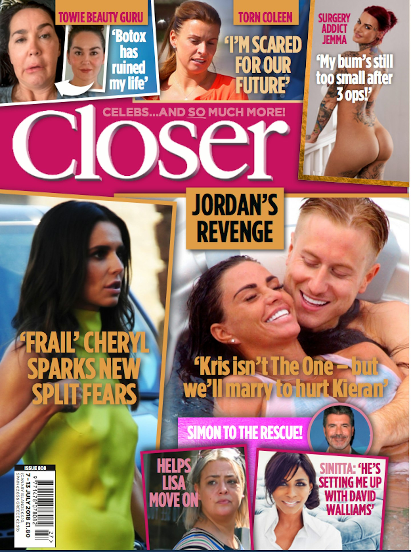 Closer magazine issue 808