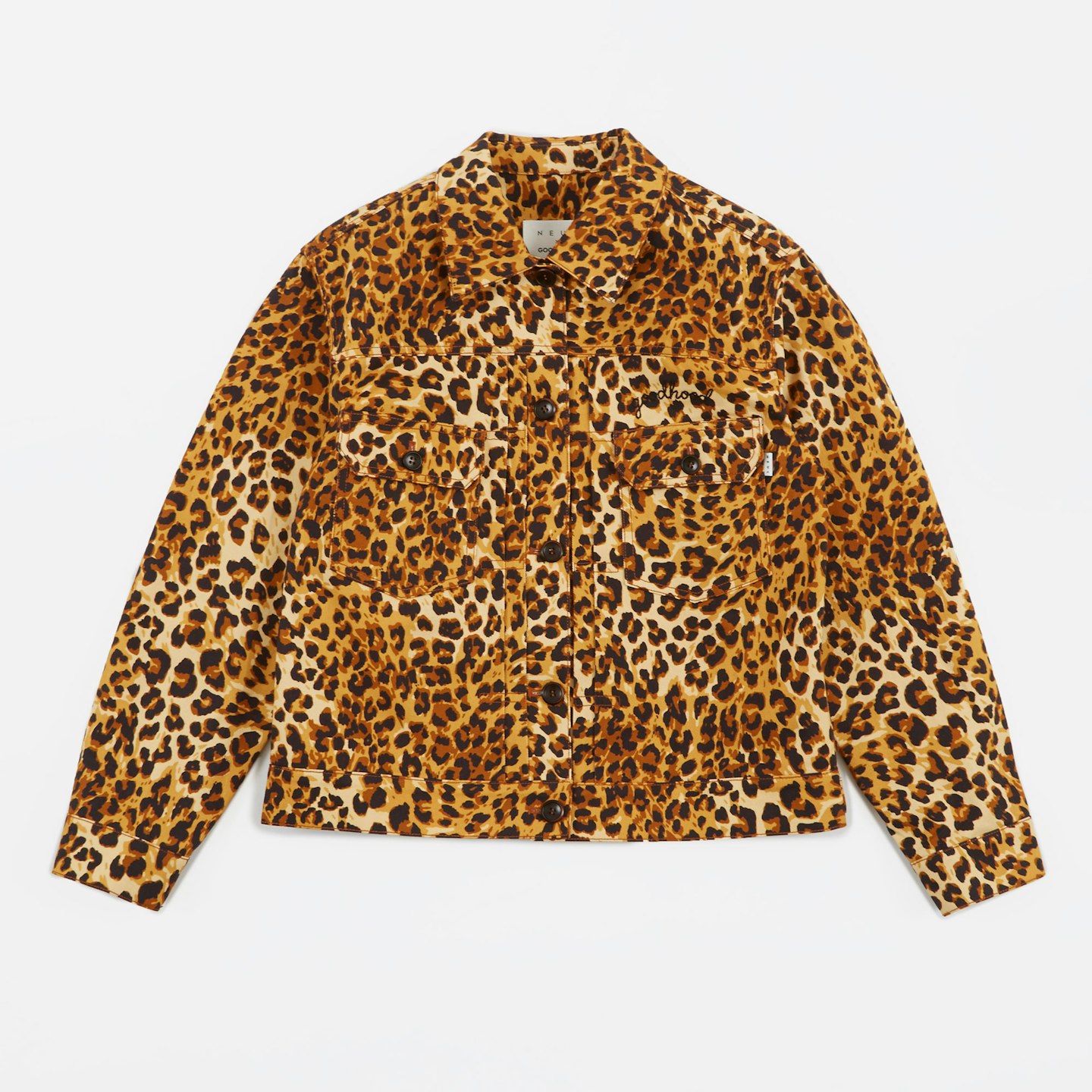 goodhood leopard print jacket