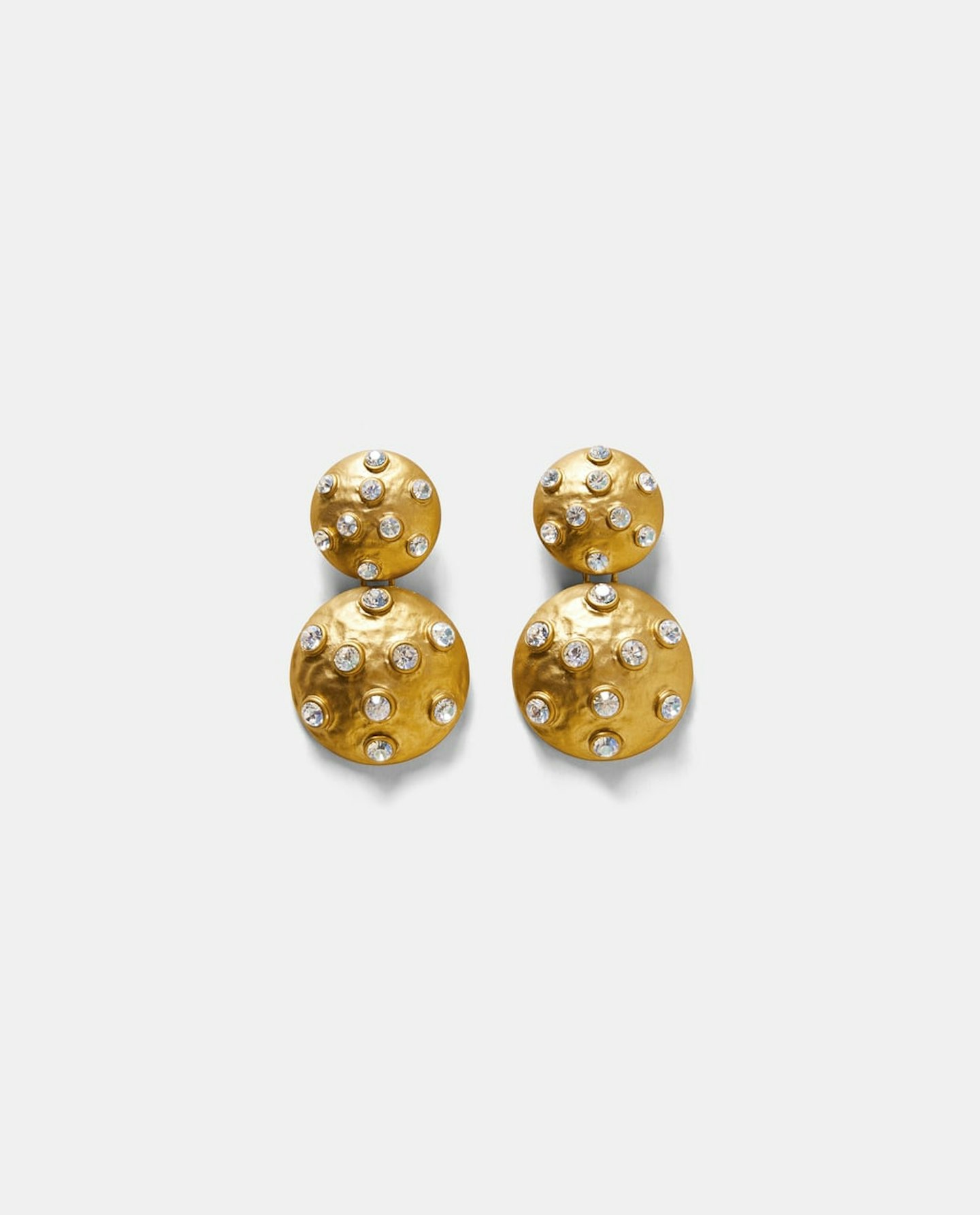 metallic earrings zara summer