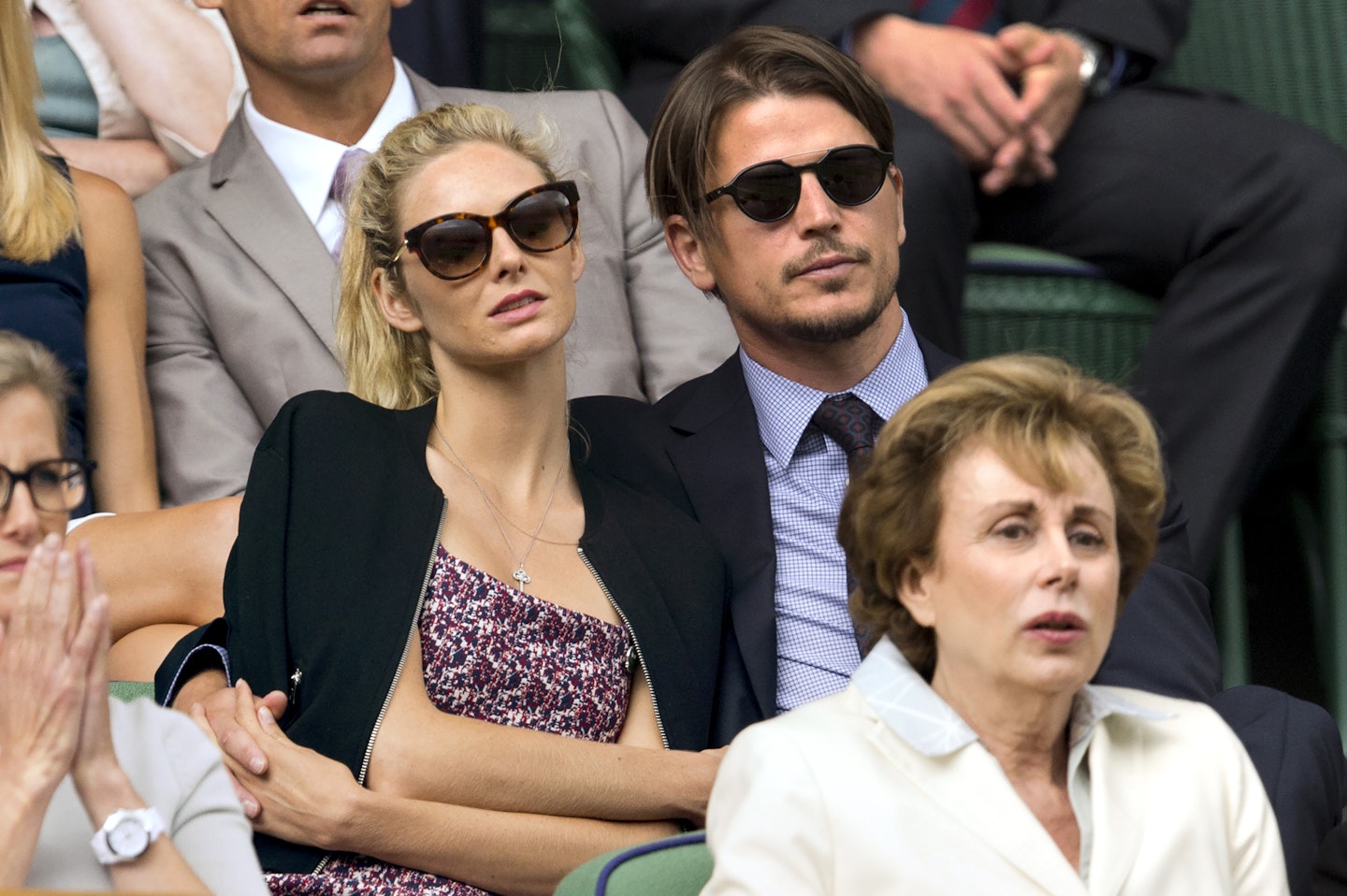 Stella McCartney and Alasdhair Willis Do His-and-Hers Suits at Wimbledon  2017