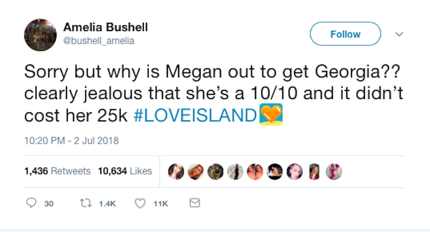 love island twitter screen shot