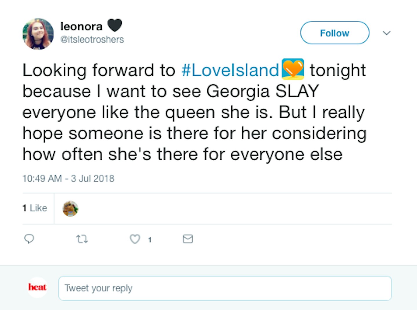 love island twitter screen shot