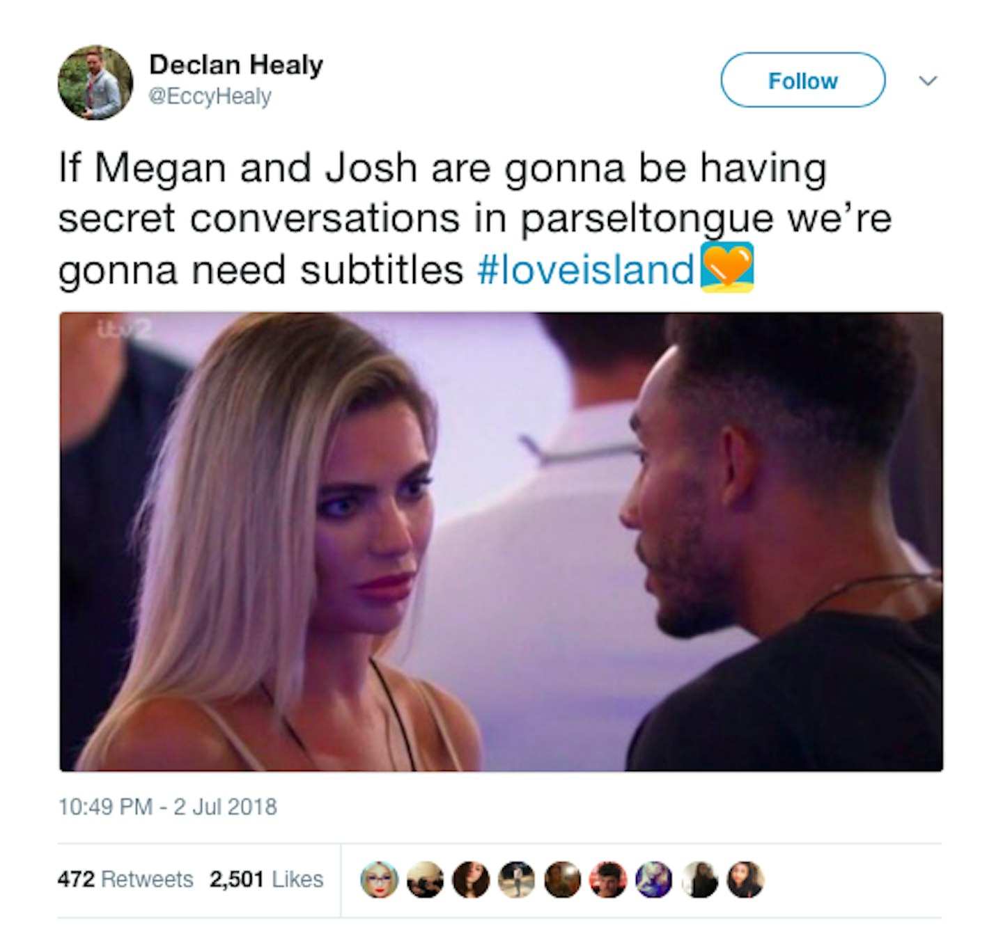 love island twitter screen shot