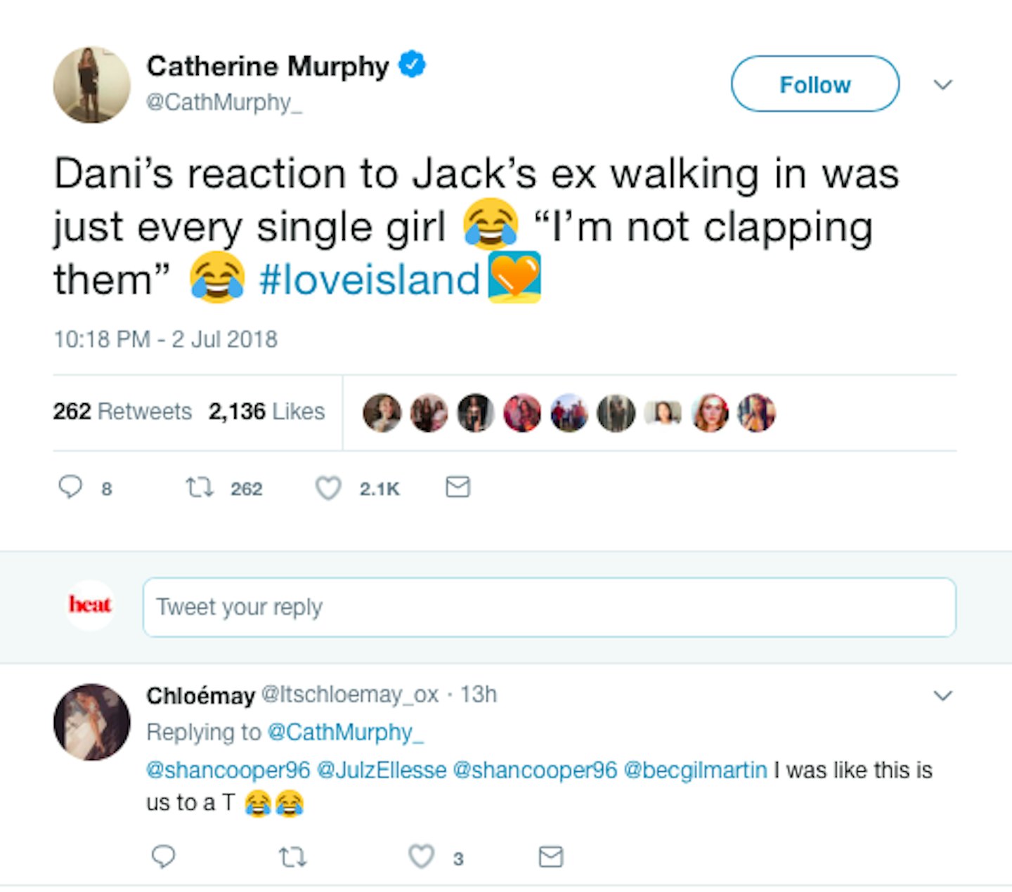 love island twitter screen shot