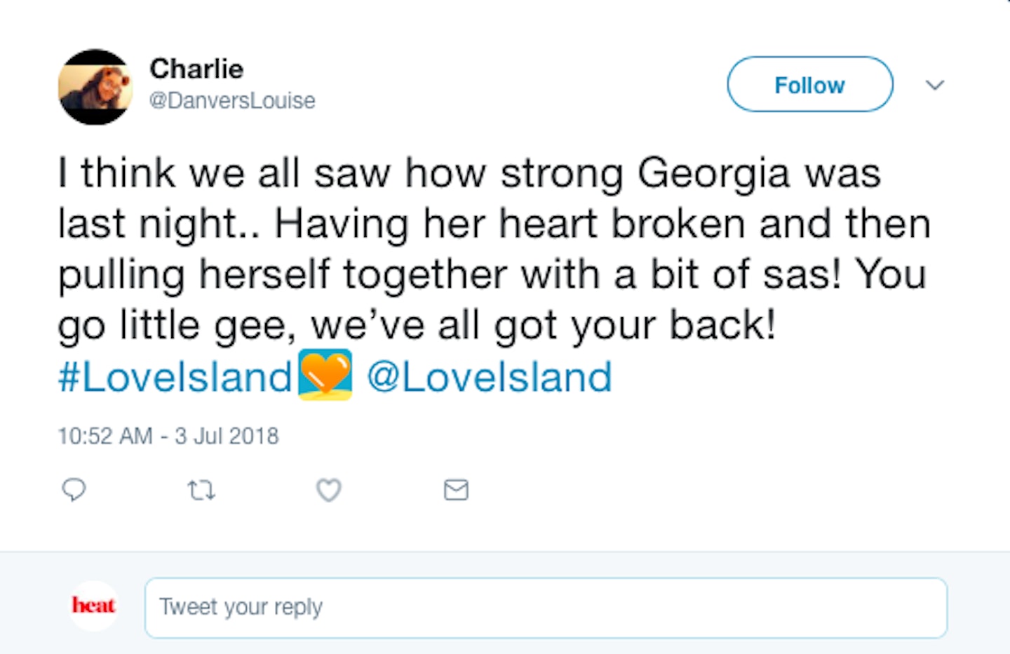 love island twitter screen shot