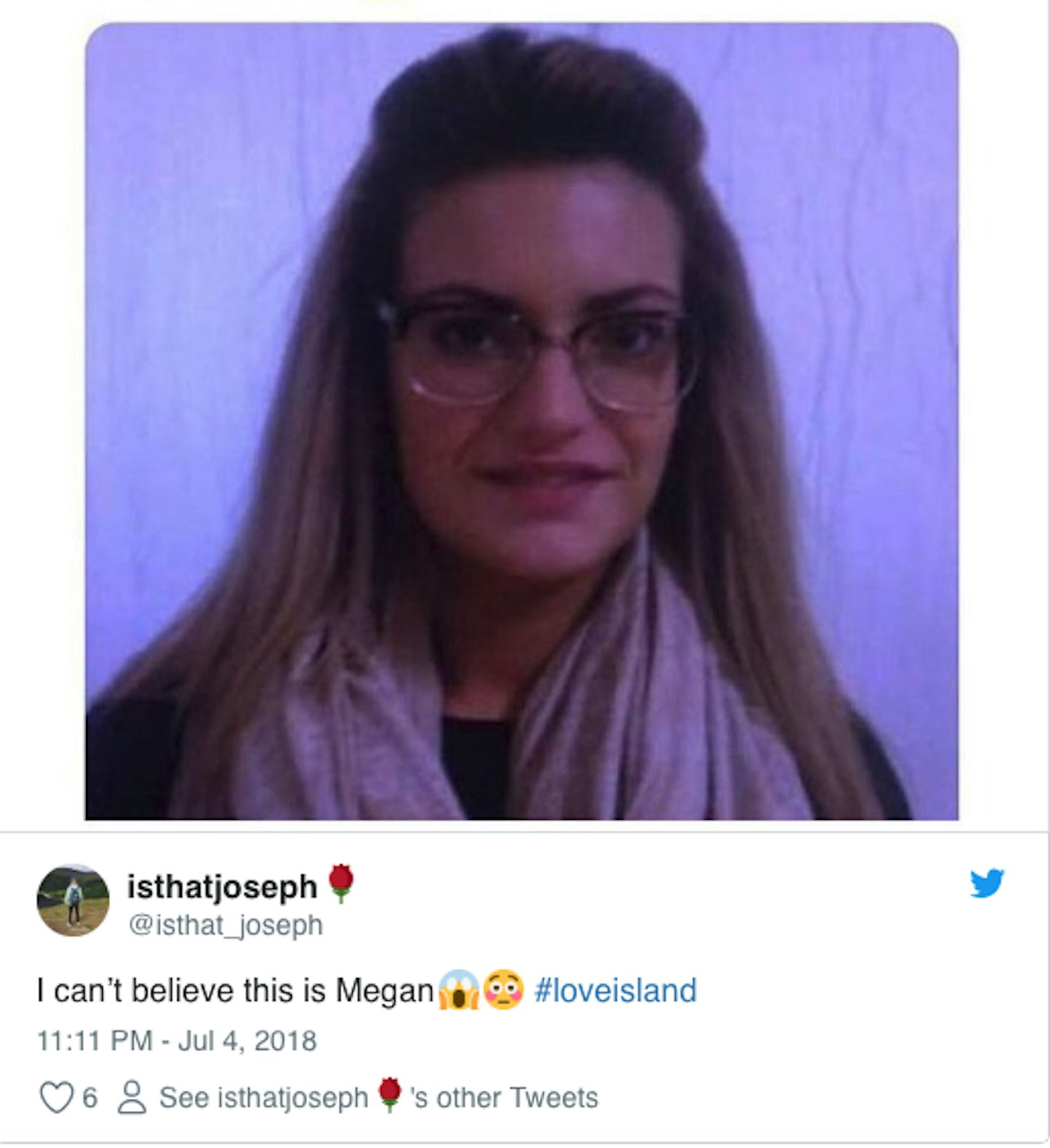 Megan Barton Twitter
