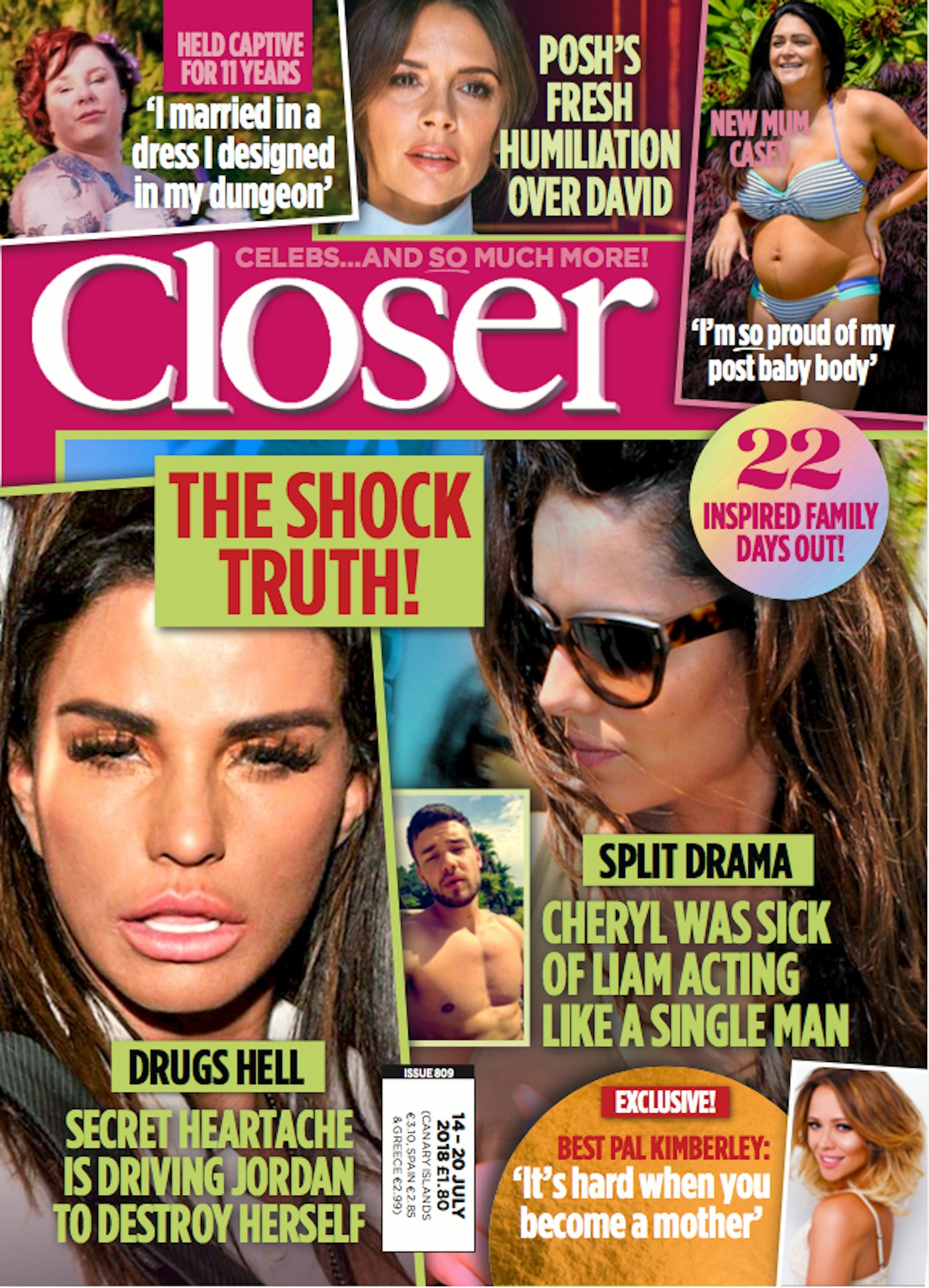 Closer magazine 809 July 2018