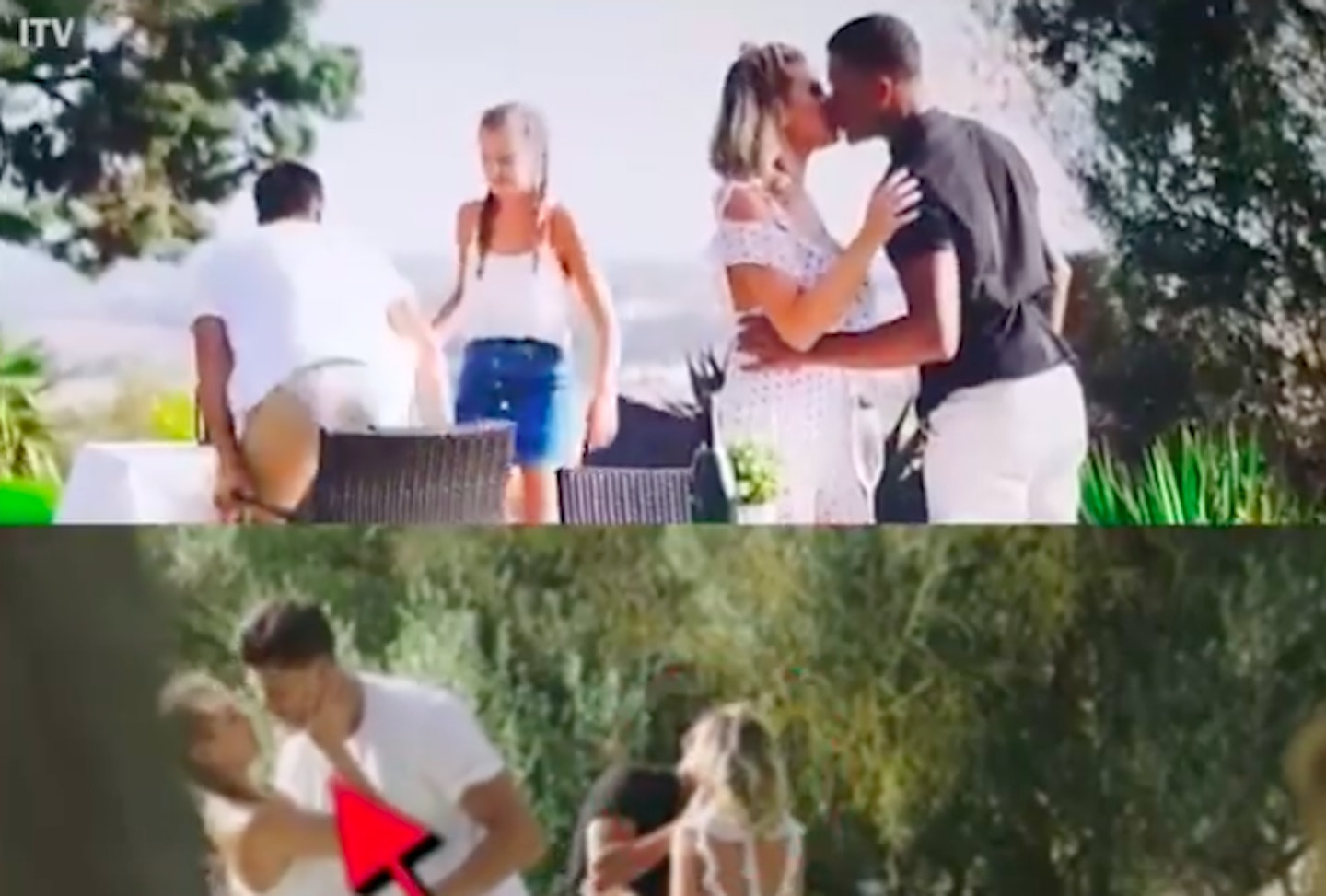 jack fowler georgia steele love island kiss