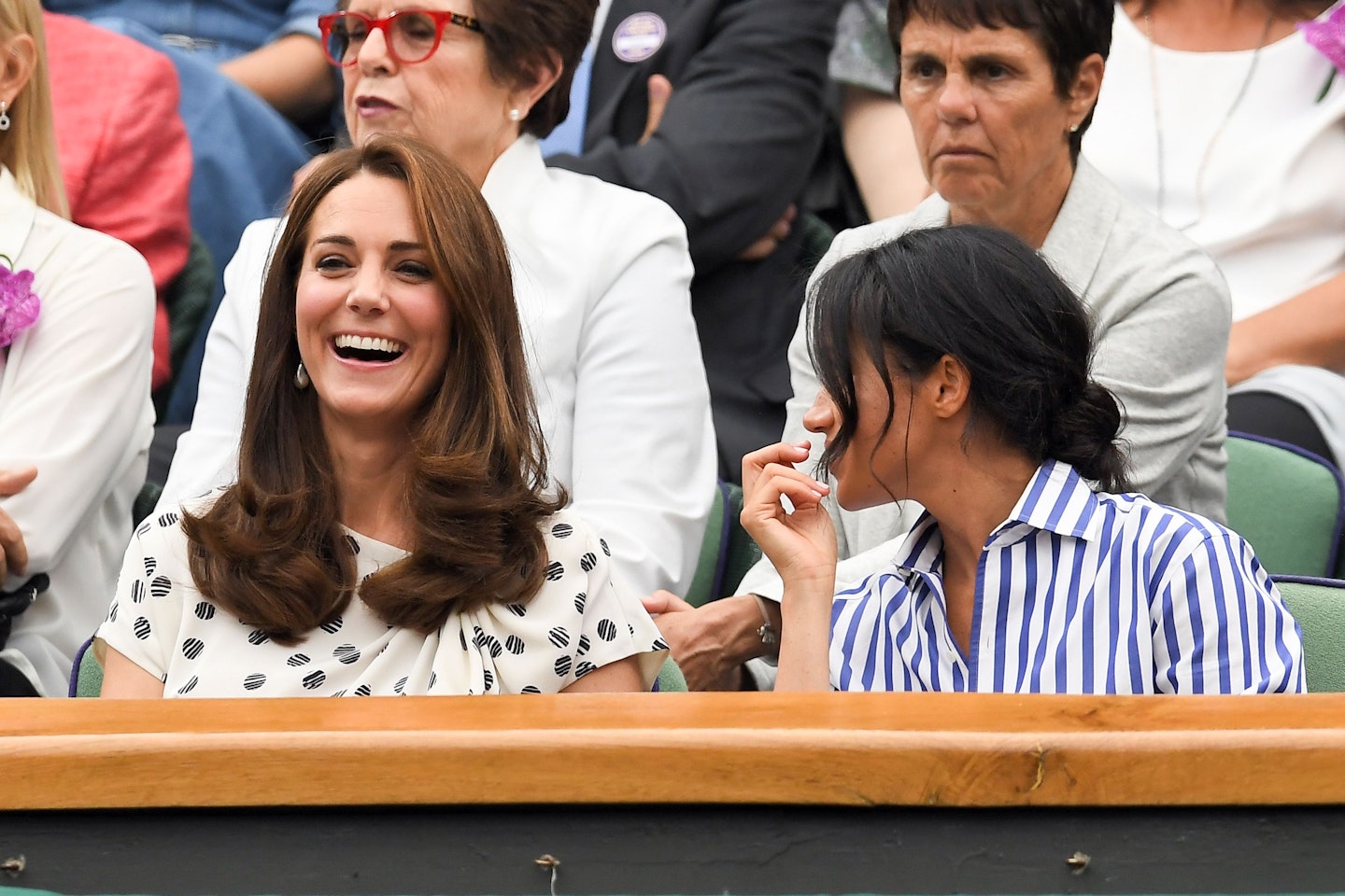 meghan markle kate middleton wimbledon