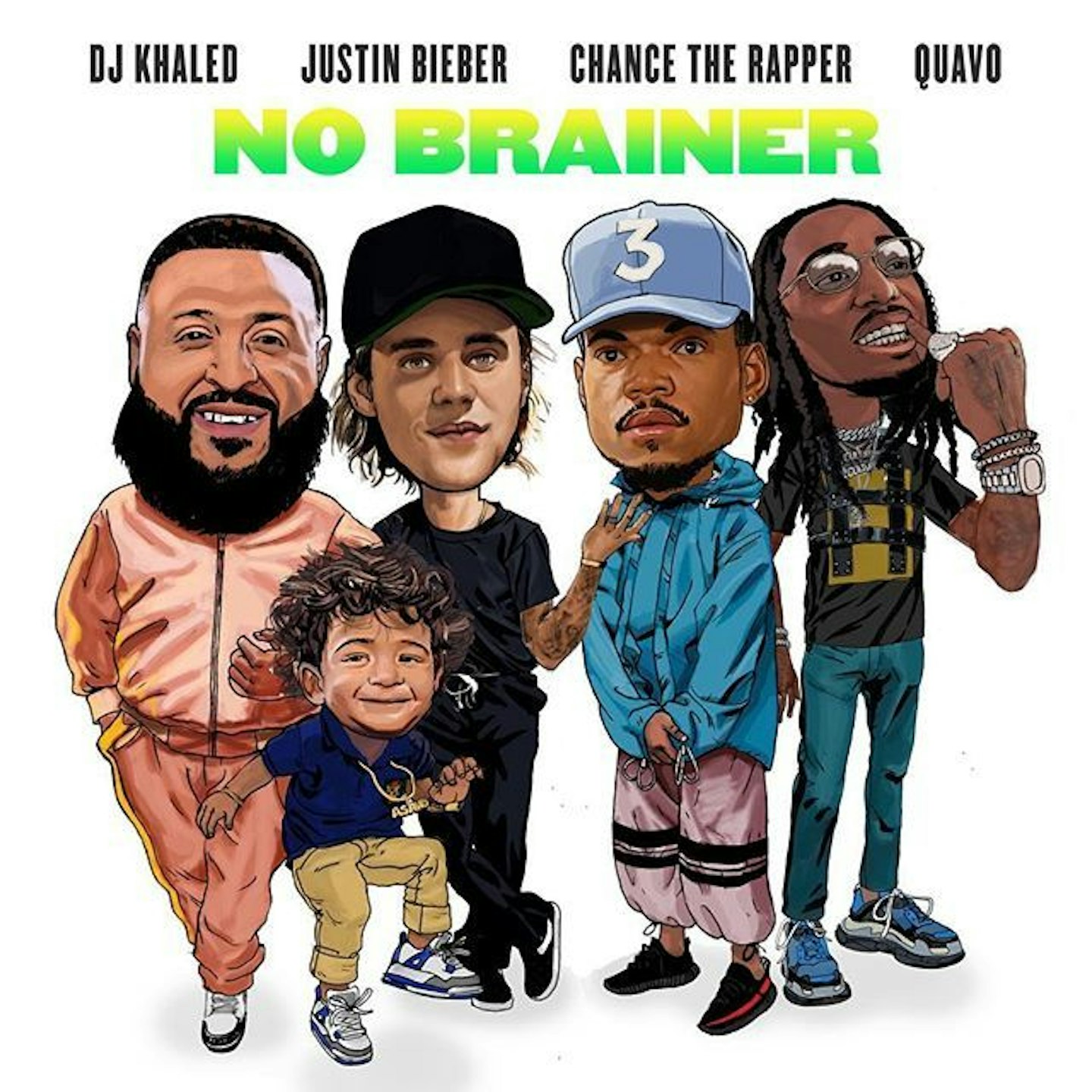 DJ Khaled, Justin Bieber, Chance The Rapper and Quavo