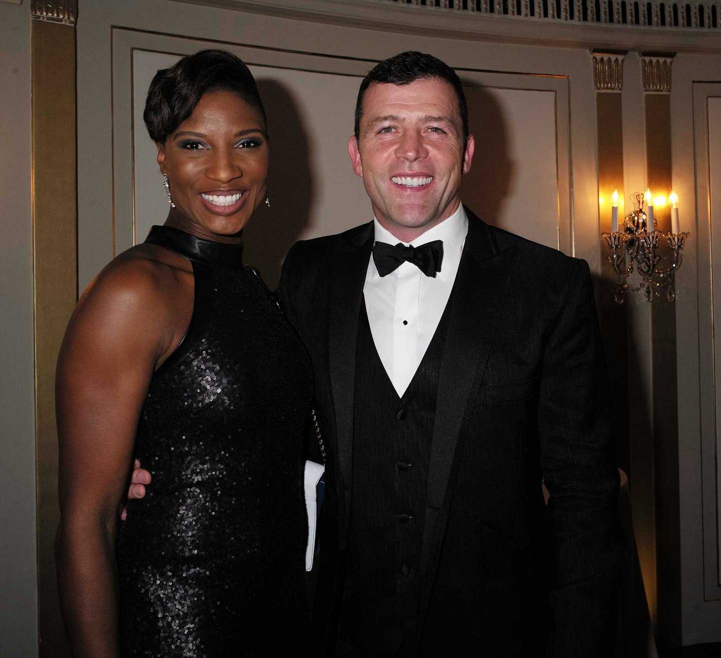 Denise Lewis and Steve Finan O'Connor
