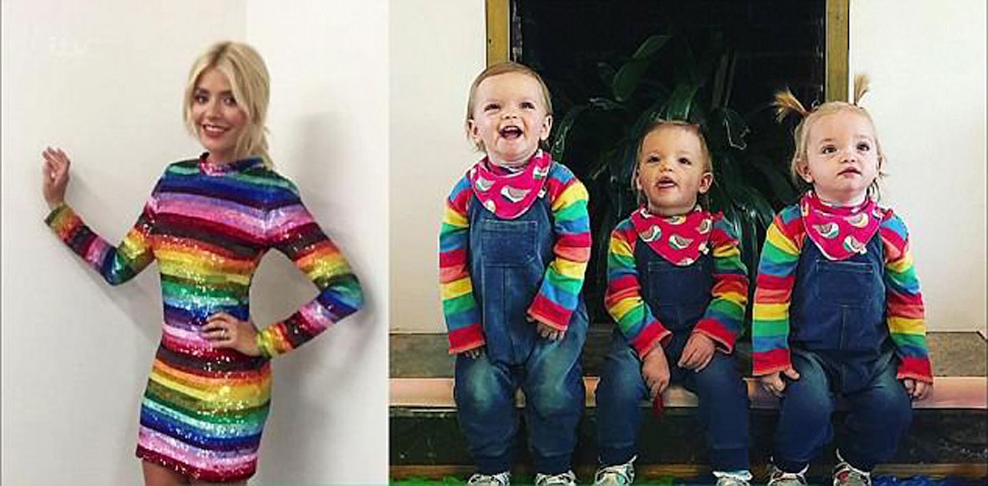 Holly Willoughby matching kids clothes