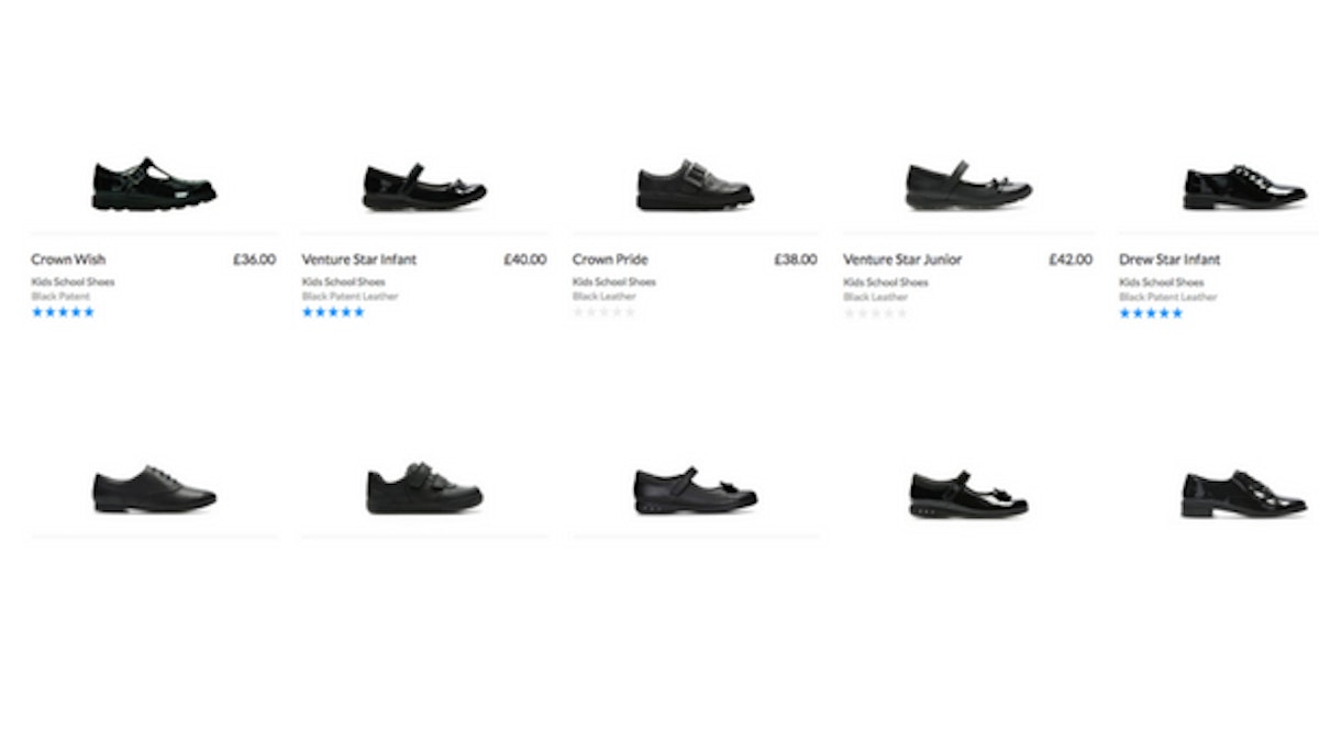Back to school essentials Clarks school shoes & more