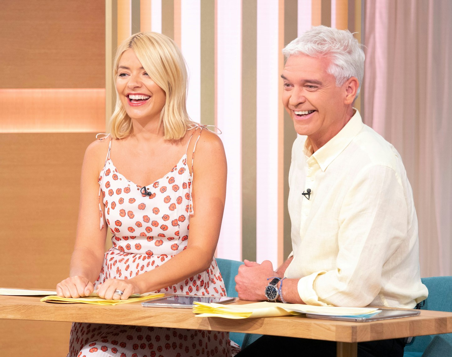 Holly Willoughby and Phillip Schofield