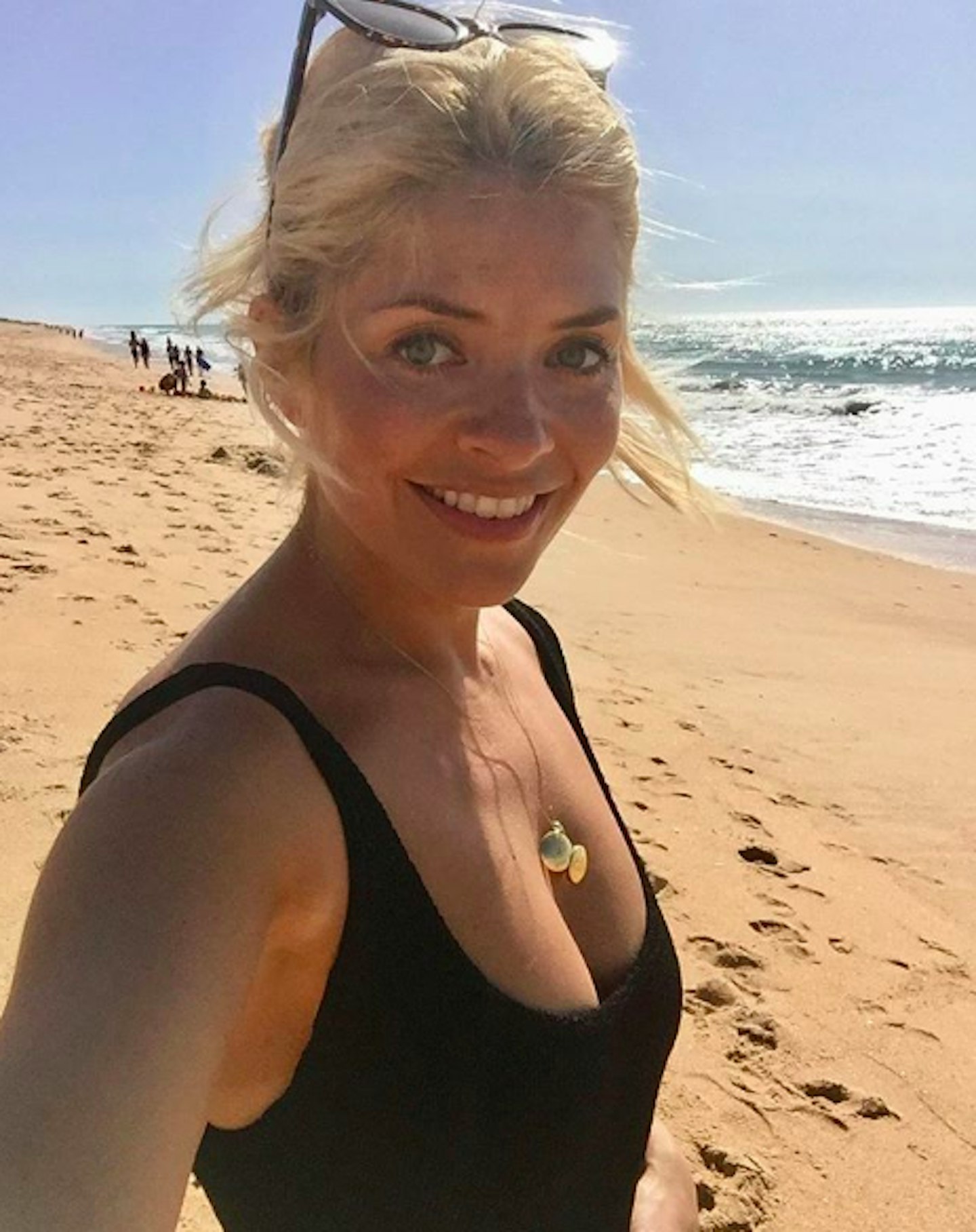 Holly Willoughby holiday