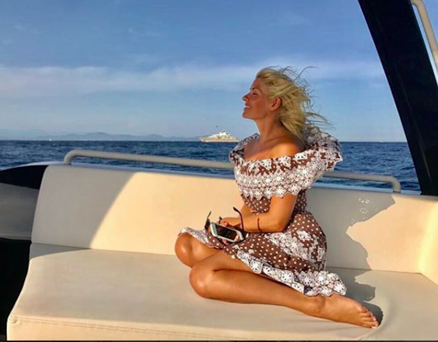 Holly Willoughby holiday