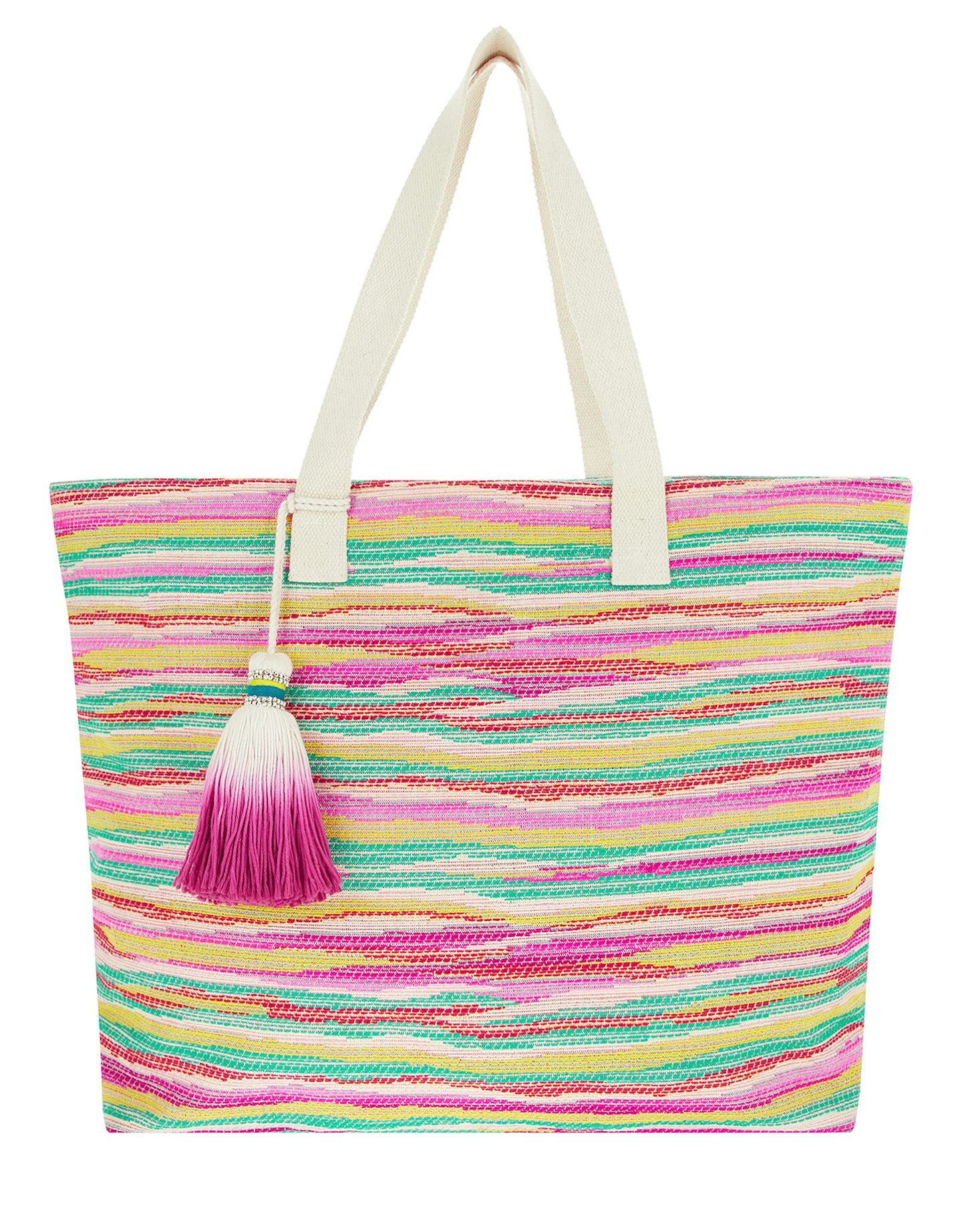 tropical stripe bag accessorize