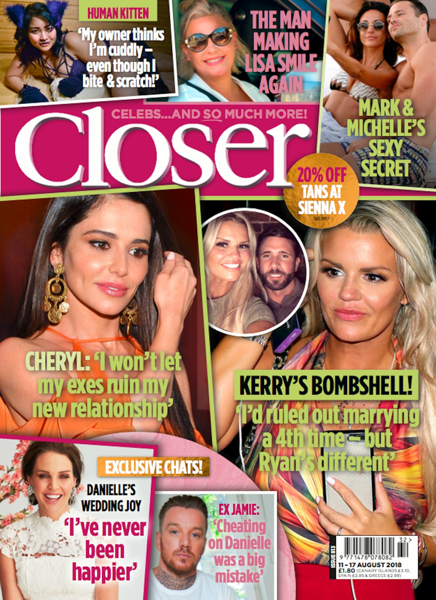 Closer magazine issue 813 August 2018