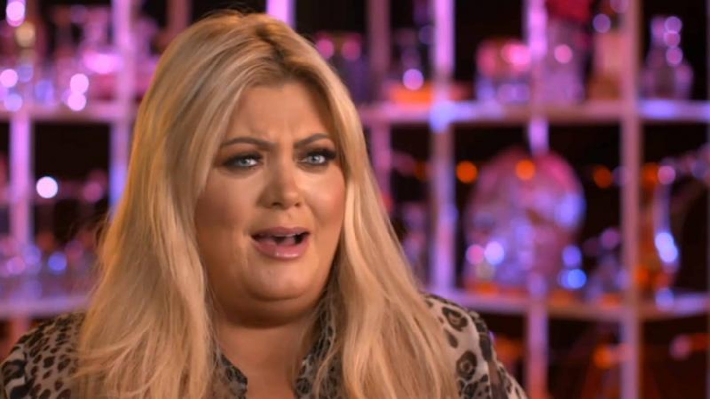 Gemma Collins stands up poor old Laurence :(