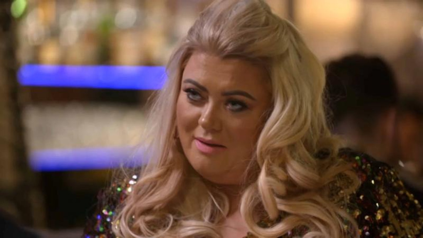 Gemma Collins storms out of date after he called her 'a diva'