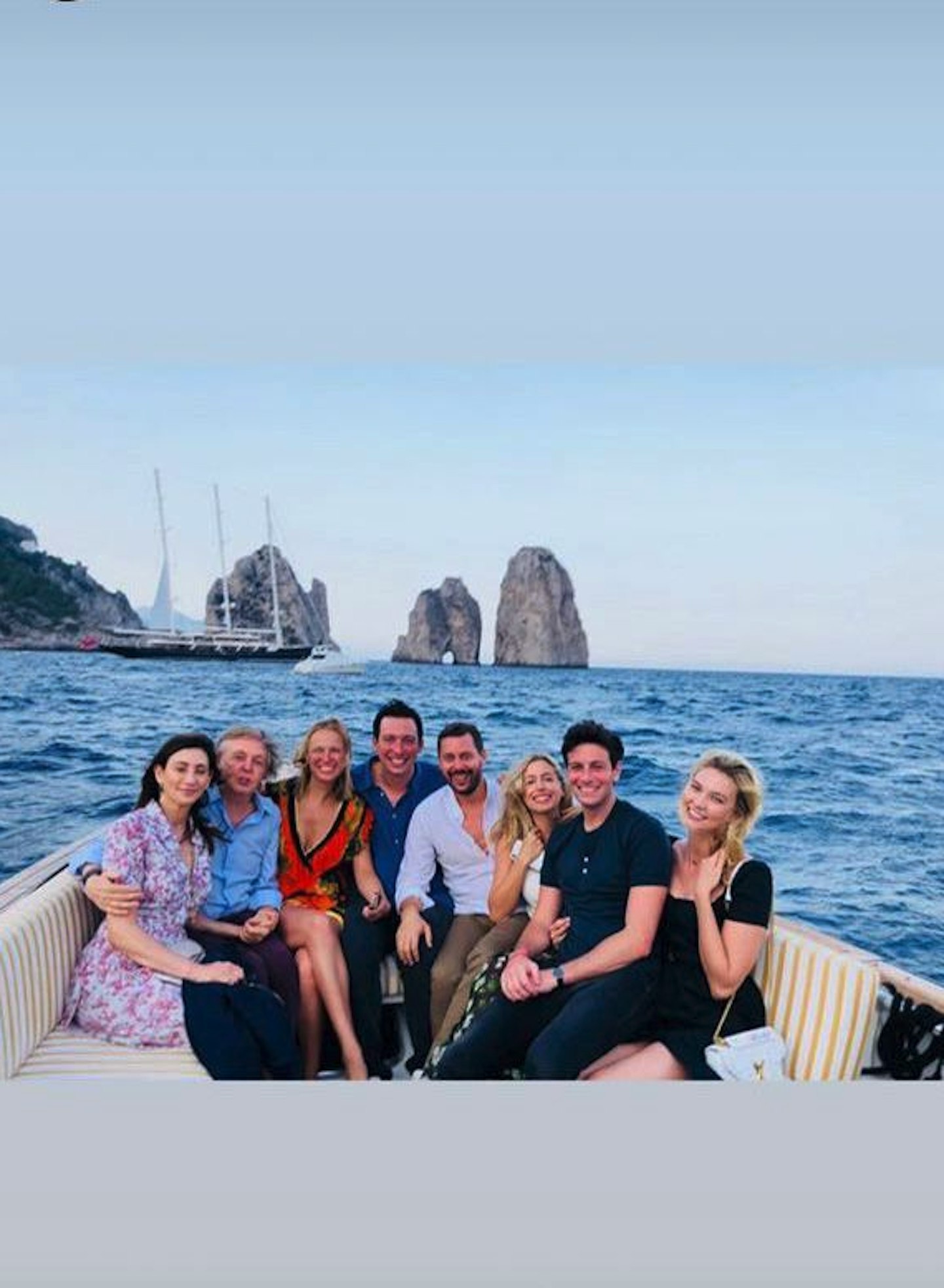 celebrities on holiday instagram