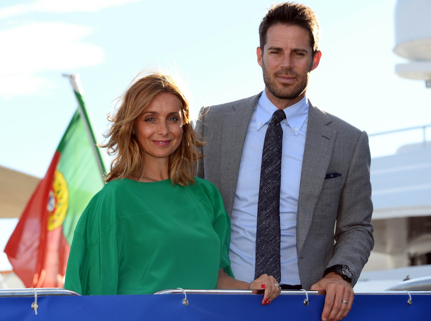 Louise and Jamie Redknapp