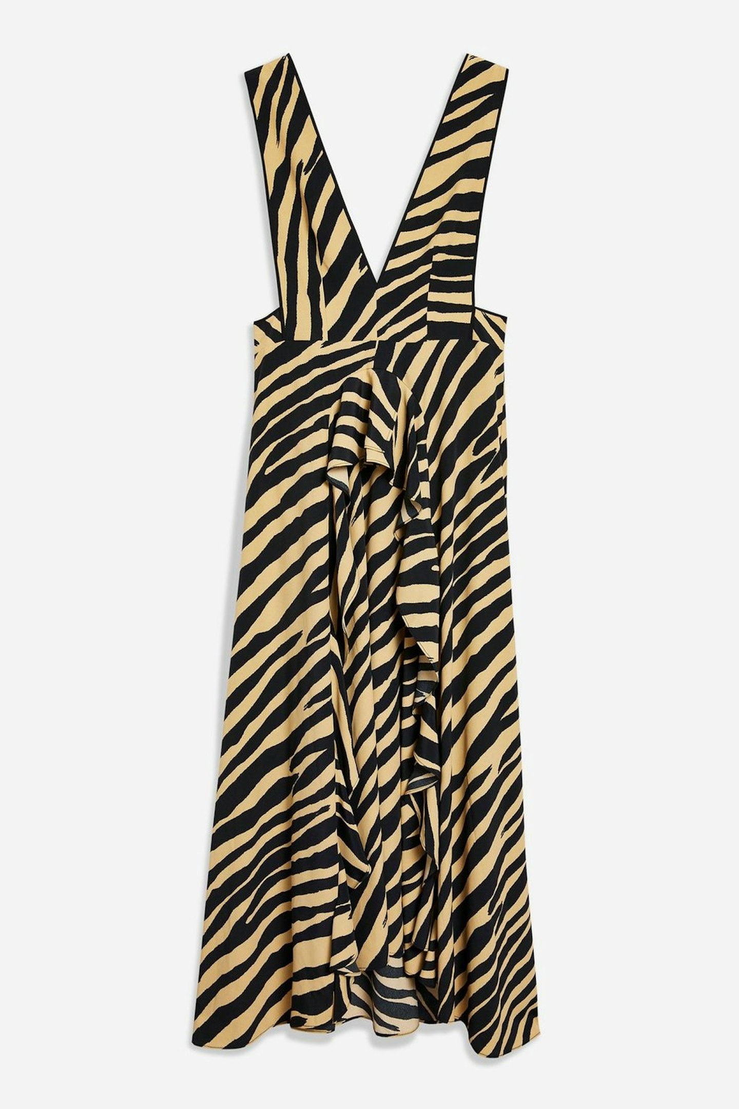 topshop zebra print dress