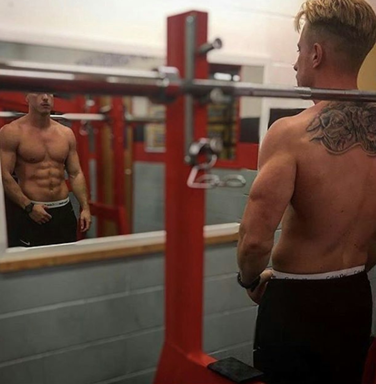 Kris Boyson gym photo