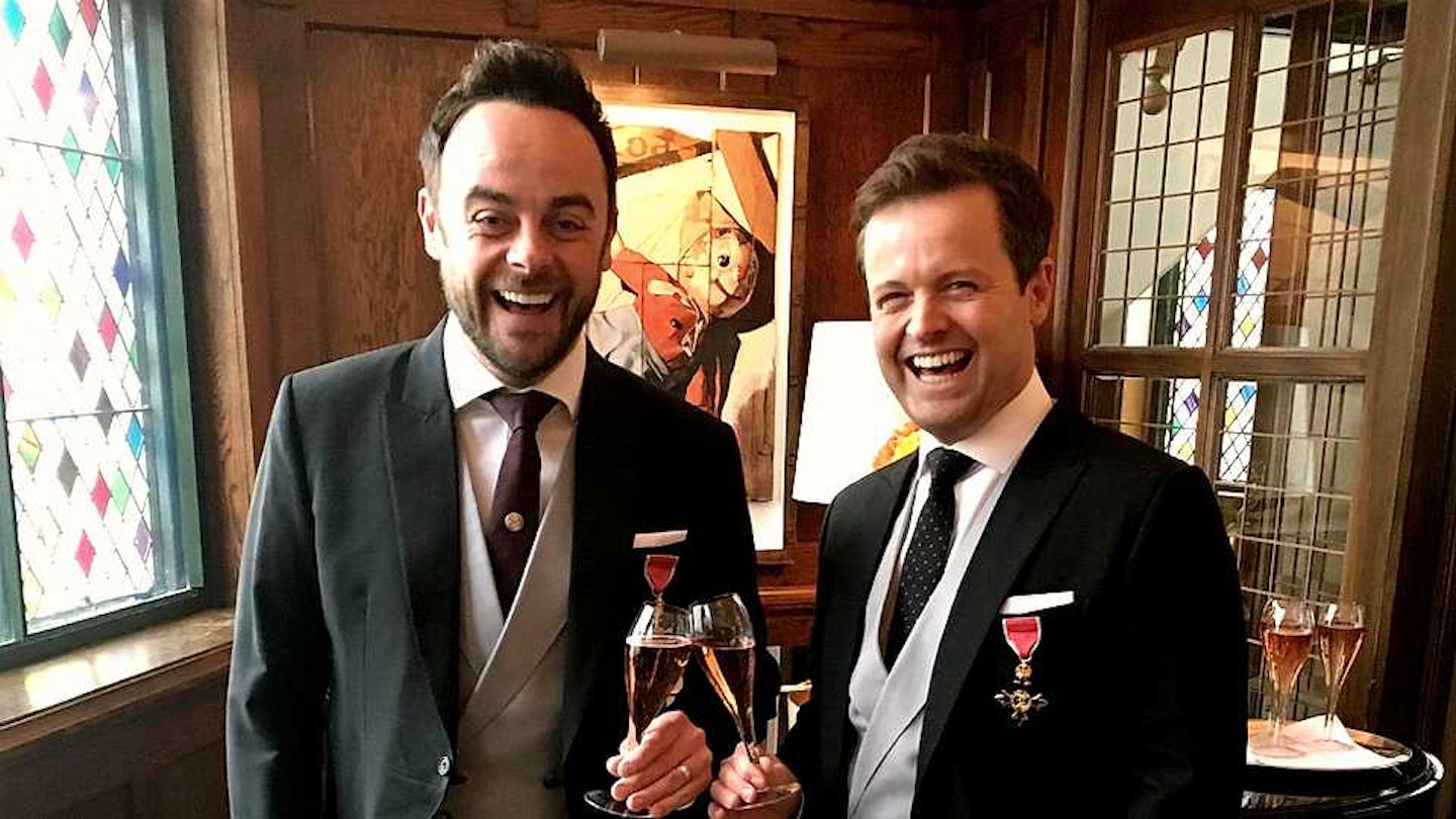 Ant and Dec OBEs