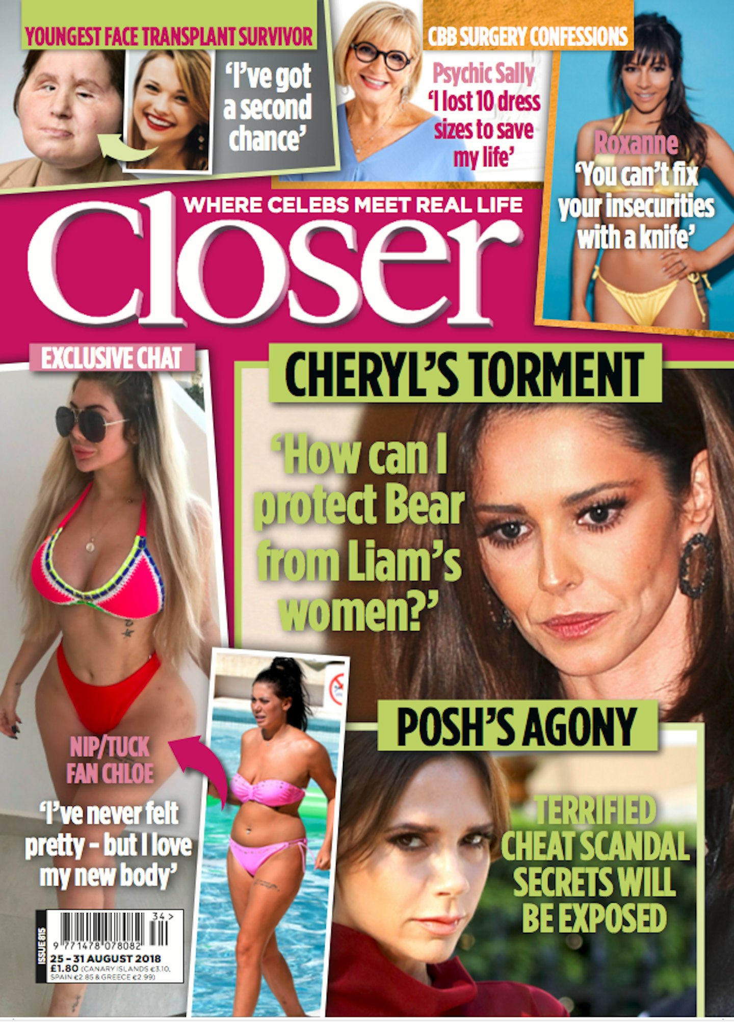 Closer magazine August 2018 issue 815